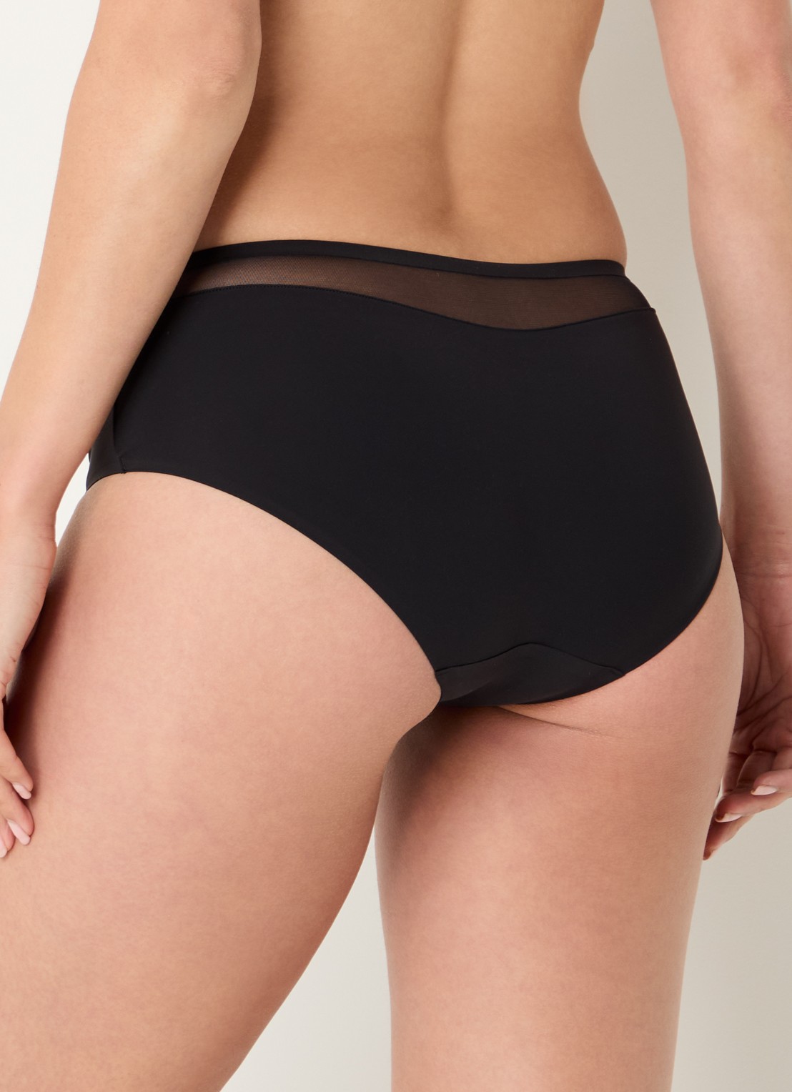 Marie Jo Louie naadloze slip - achterkant zwart