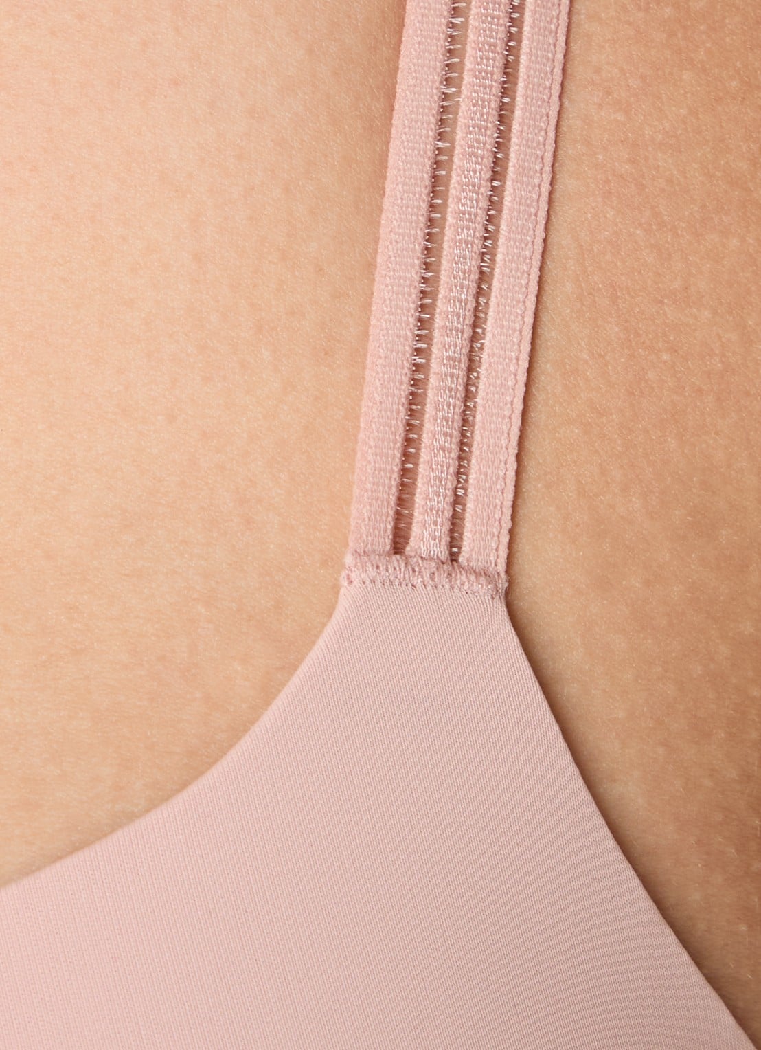 Marie Jo Louie push-up bh met mesh - detail 2 oudroze