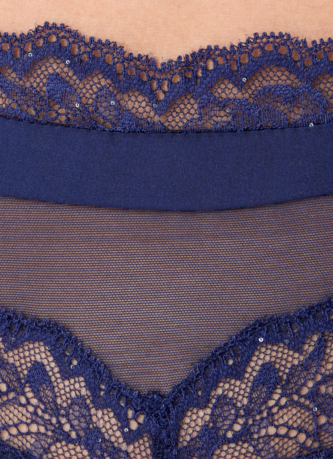 Marie Jo Musea hotpants - detail 5 royalblauw