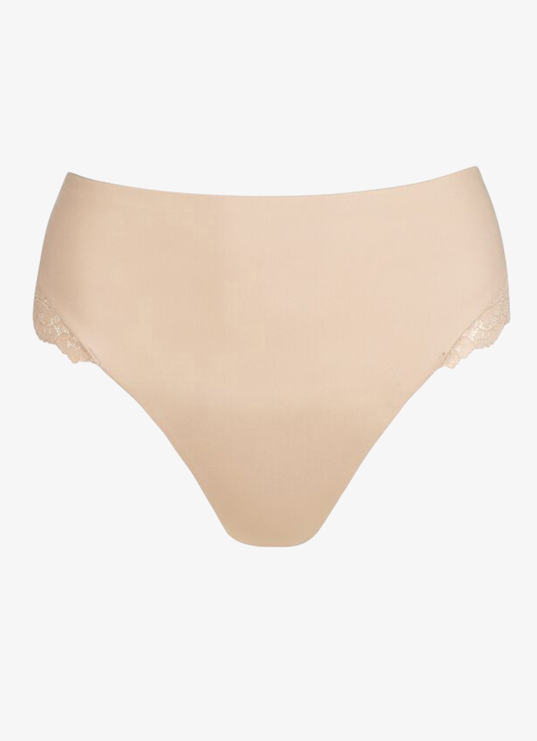 Marie Jo Soft Studio shorty met kant - voorkant 4 beige