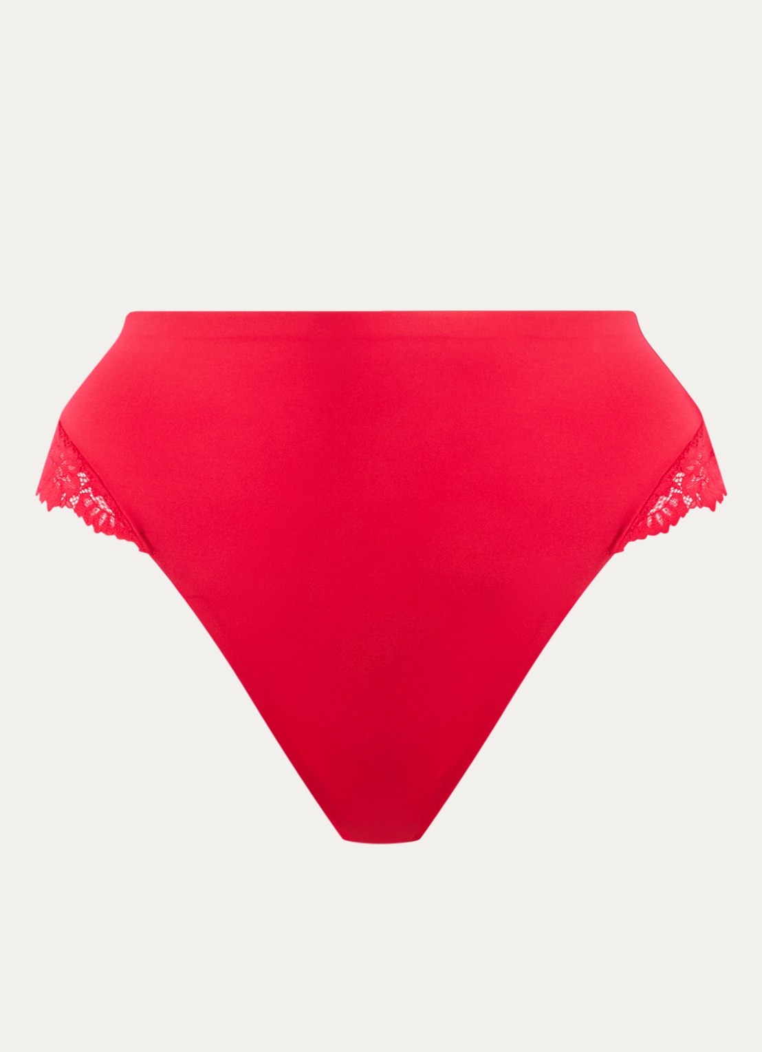Marie Jo Soft Studio shorty met kant - voorkant 2 rood