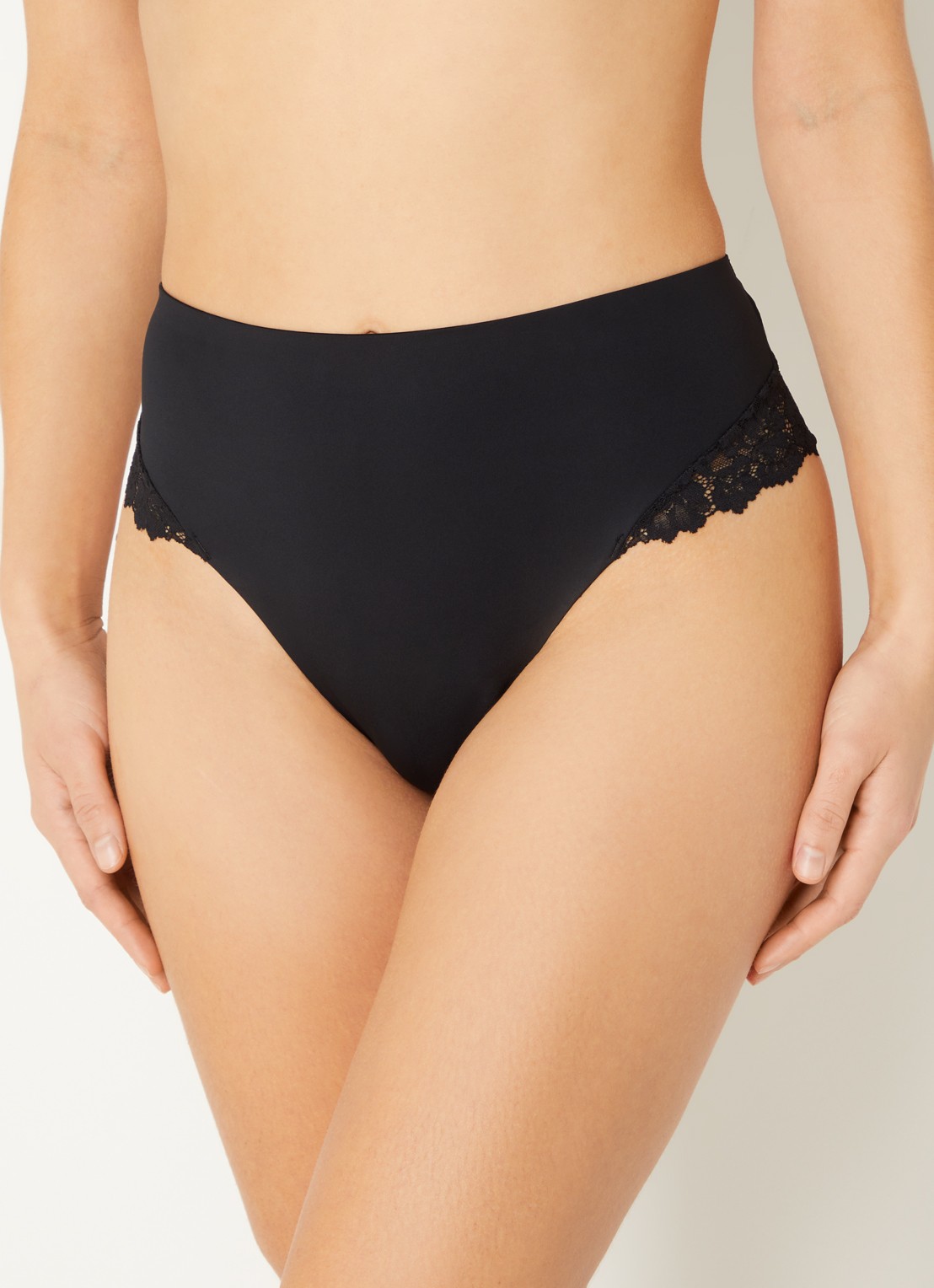 Marie Jo Soft Studio shorty met kant - detail 4 zwart