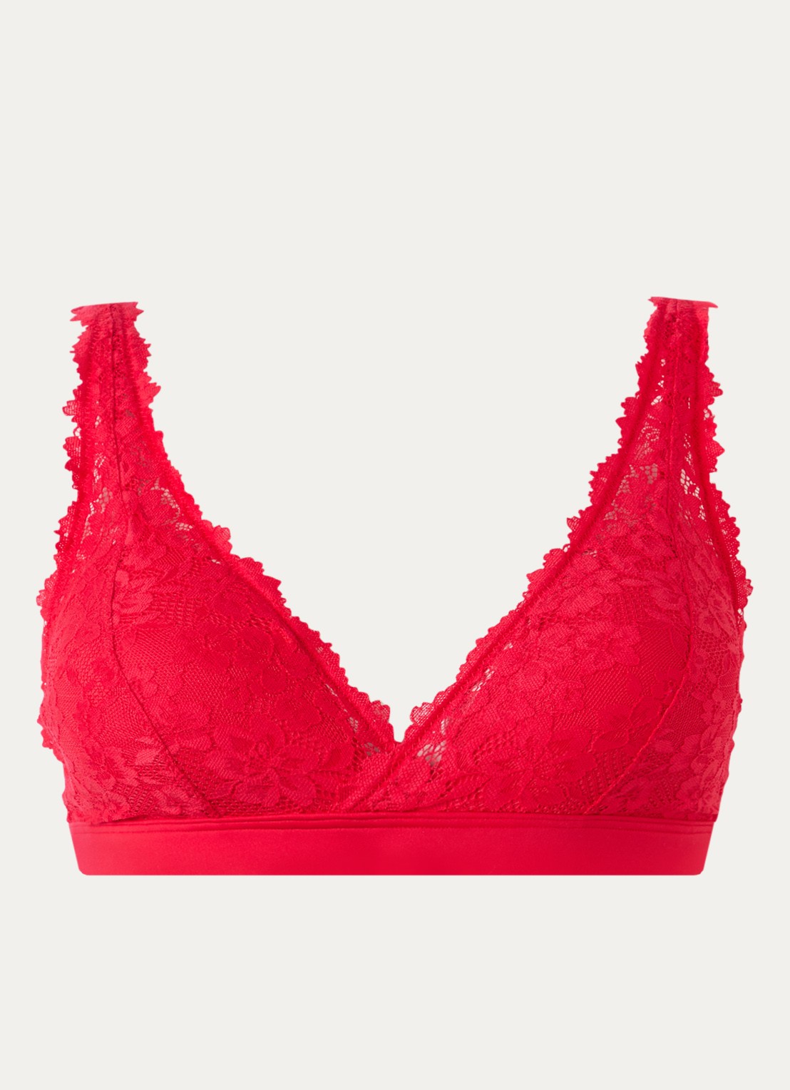 Marie Jo Soft Studio voorgevormde bralette - voorkant rood