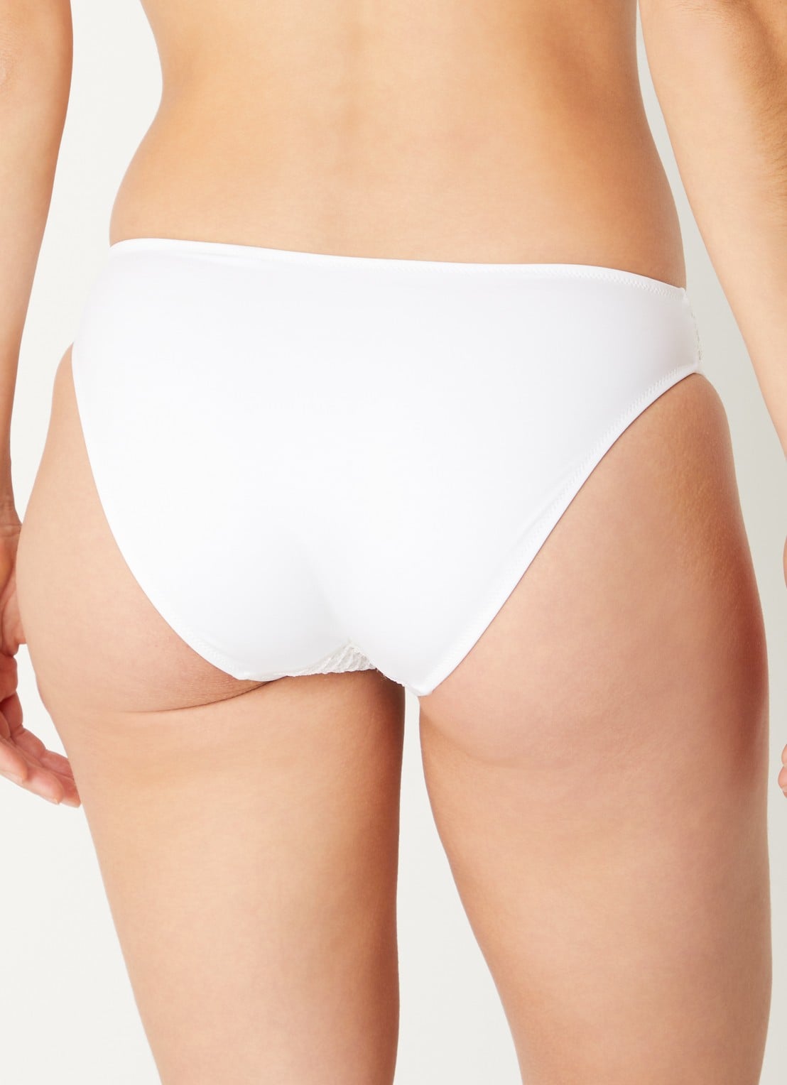 Marie Jo Taleah bikinislip met structuur - achterkant 3 wit