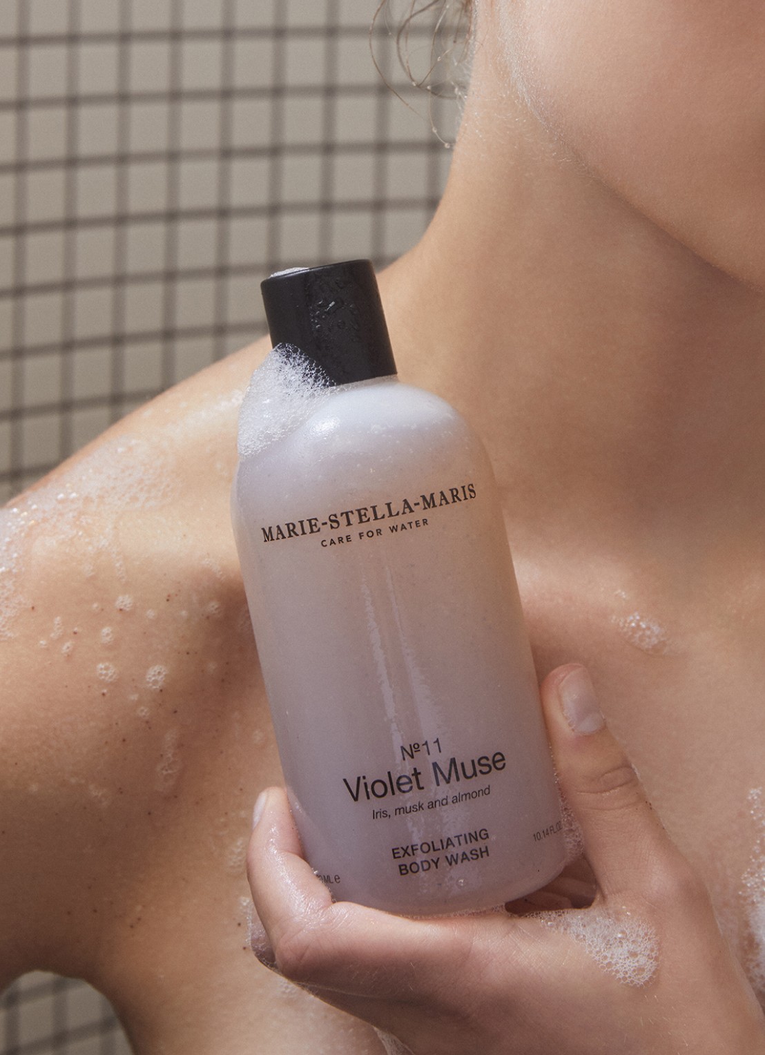 Marie-Stella-Maris Exfoliating Violet Muse Shower Gel - douchegel - voorkant 4 undefined