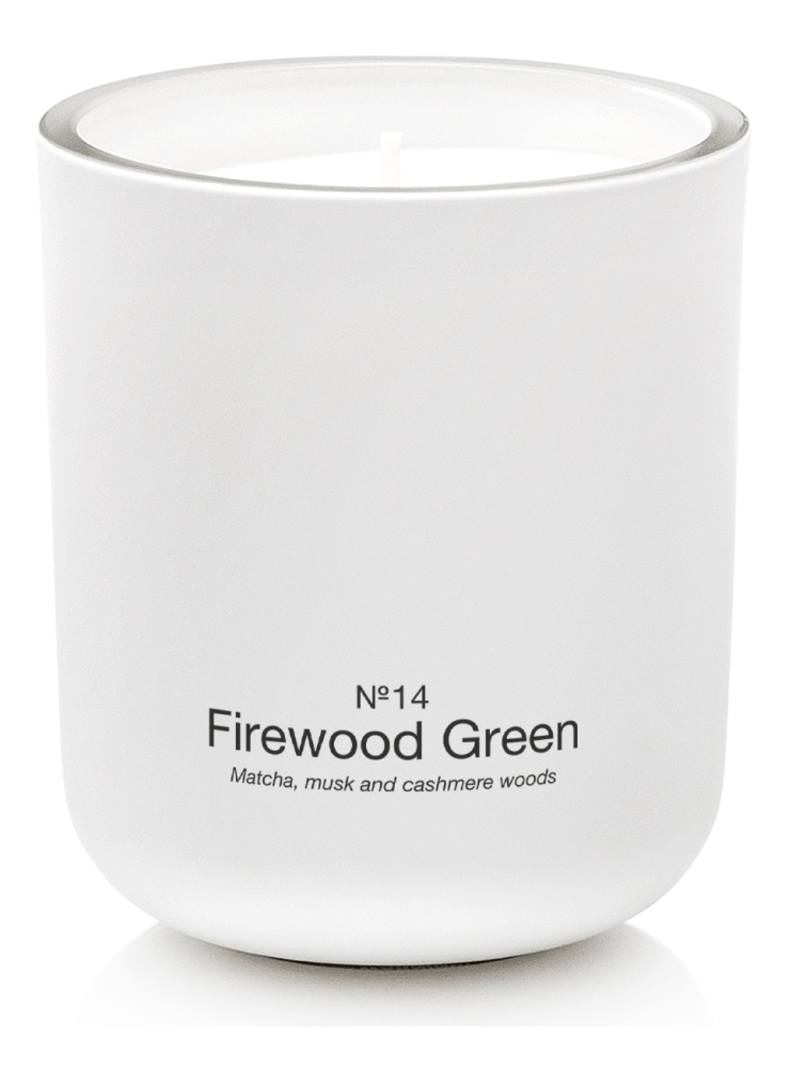 Marie-Stella-Maris Firewood Green geurkaars 300 gram - detail 3 transparant