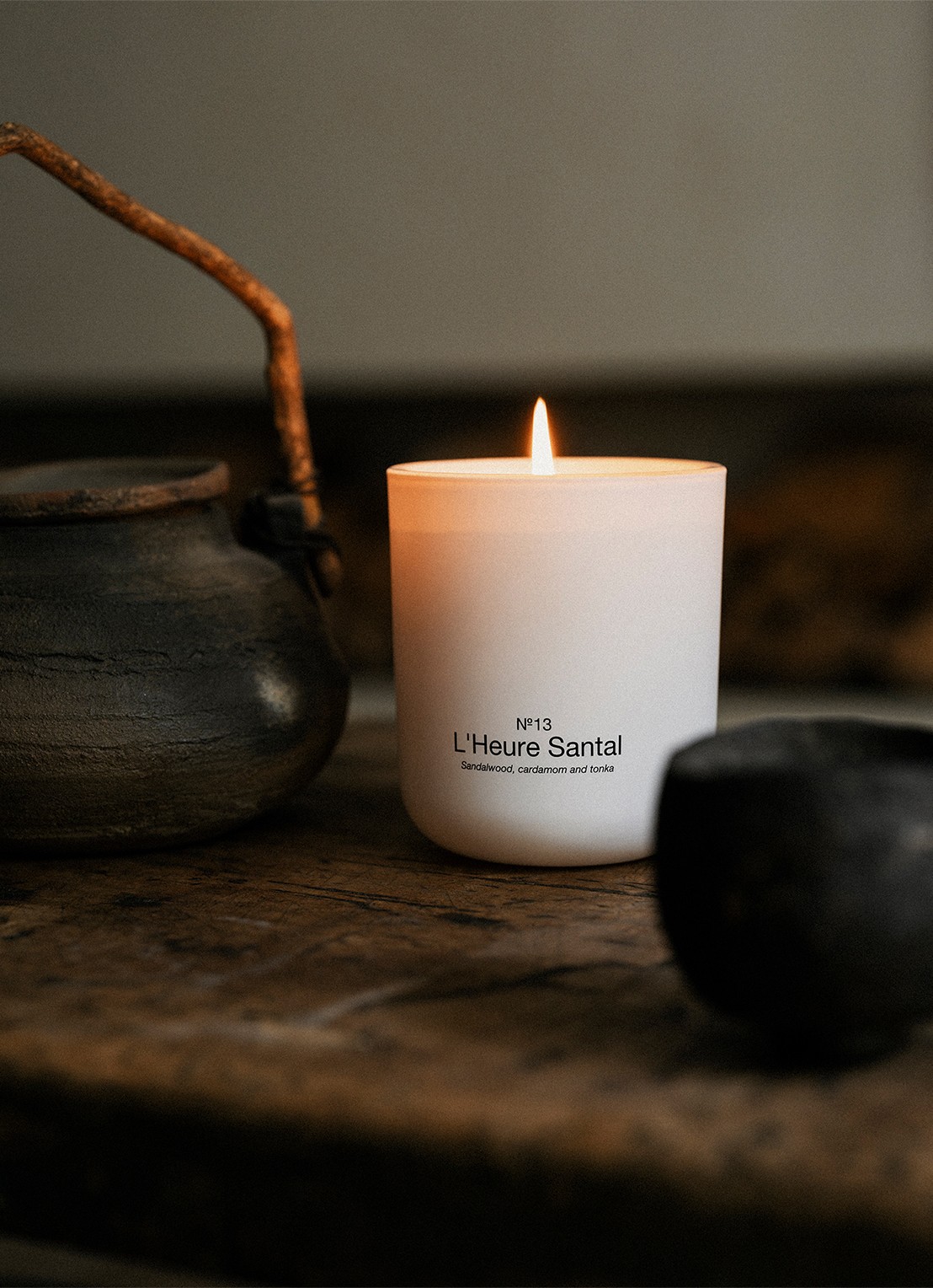 Marie-Stella-Maris L'Heure Santal geurkaars 300 gr - detail undefined