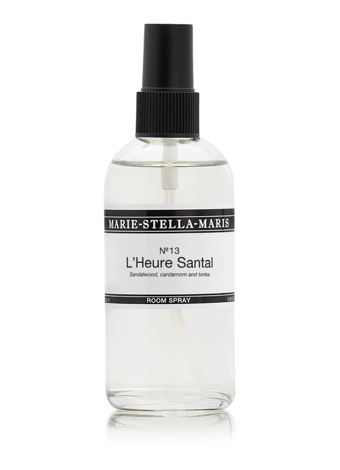 Marie-Stella-Maris L'Heure Santal geurspray 100 ml - voorkant 2 transparant
