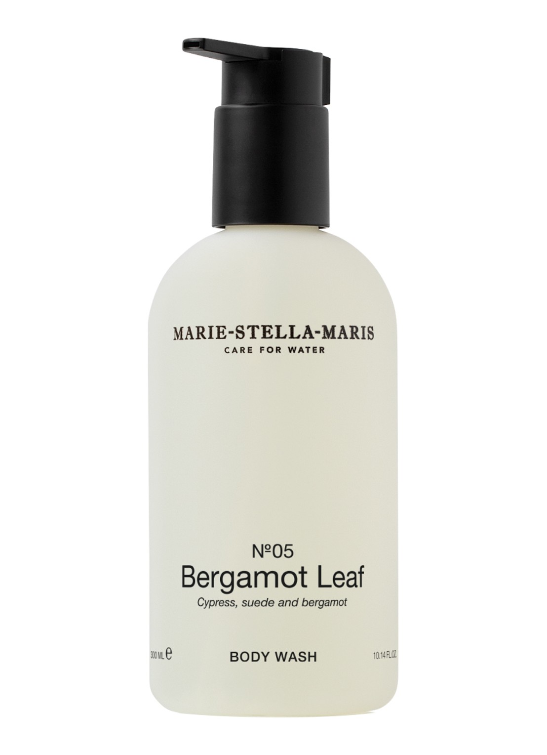 Marie-Stella-Maris No.05 Bergamot Leaf bodywash 300 ml - voorkant 2 transparant