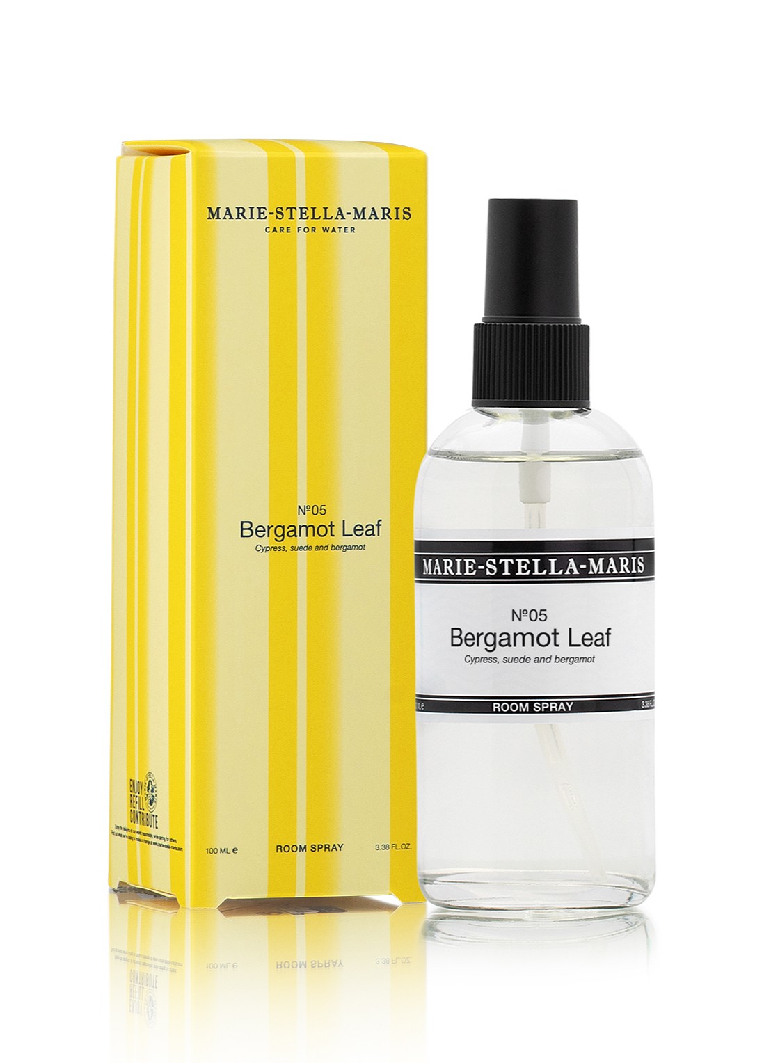 Marie-Stella-Maris No.05 Bergamot Leaf geurspray 100 ml  - voorkant transparant