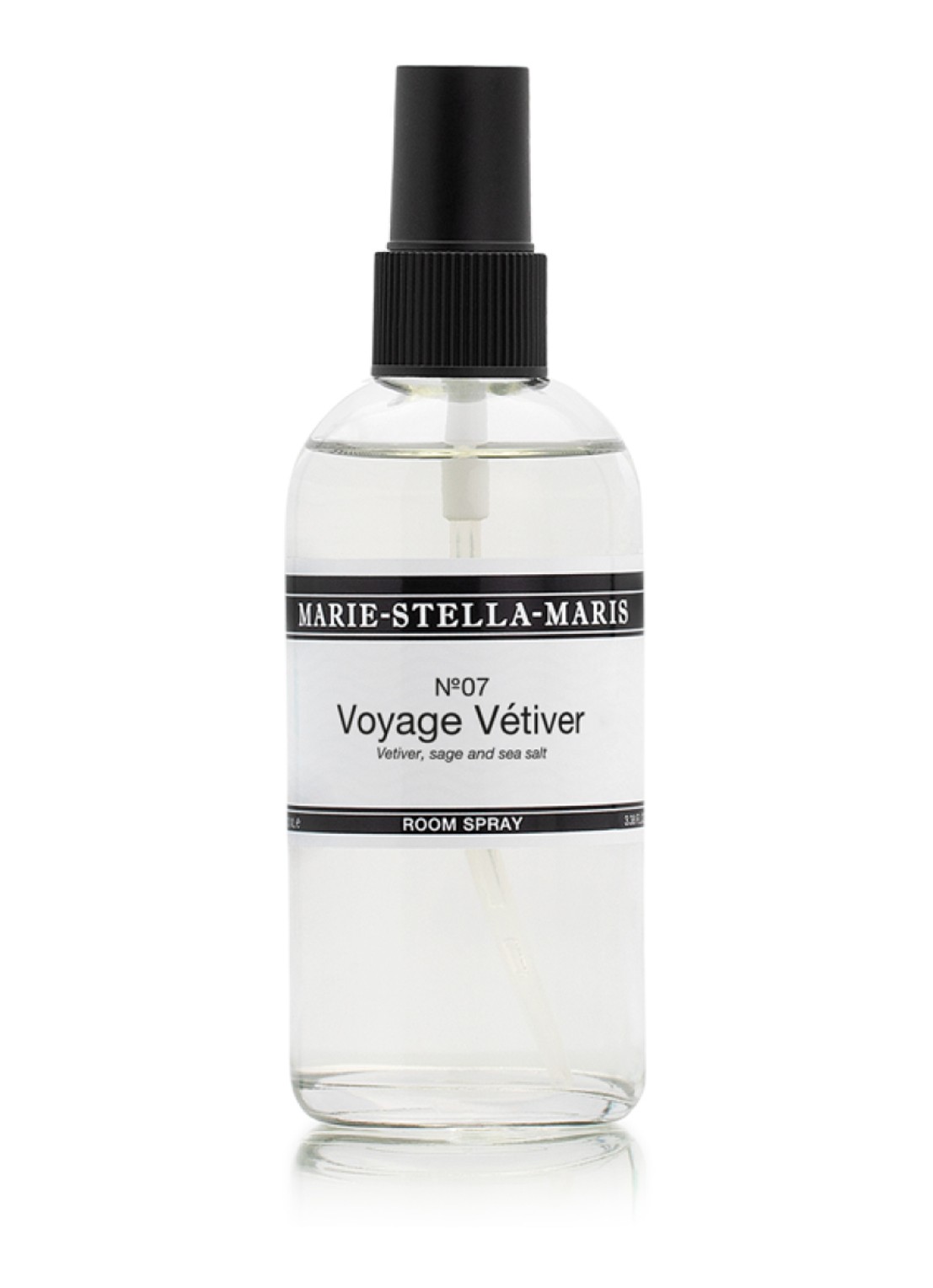 Marie-Stella-Maris No.07 Voyage Vétiver huisparfum 100 ml - voorkant 3 wit