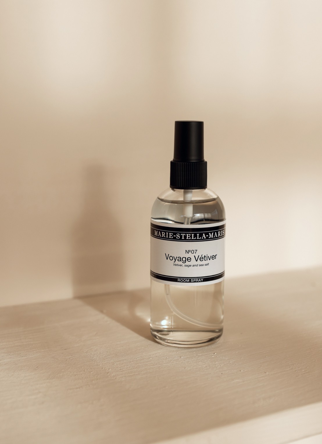 Marie-Stella-Maris No.07 Voyage Vétiver huisparfum 100 ml - voorkant 3 wit