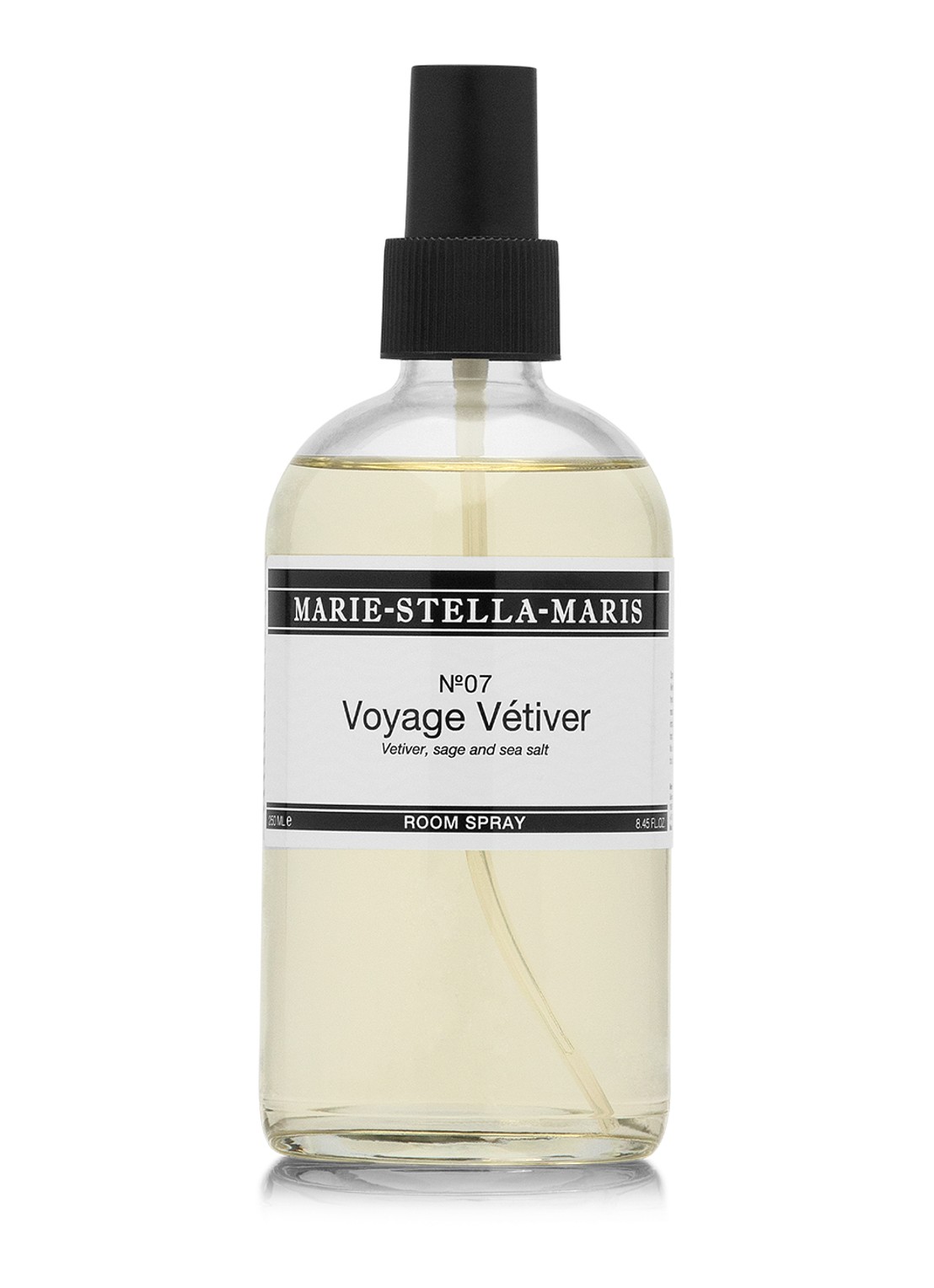 Marie-Stella-Maris No.07 Voyage Vétiver huisparfum 250 ml - voorkant wit