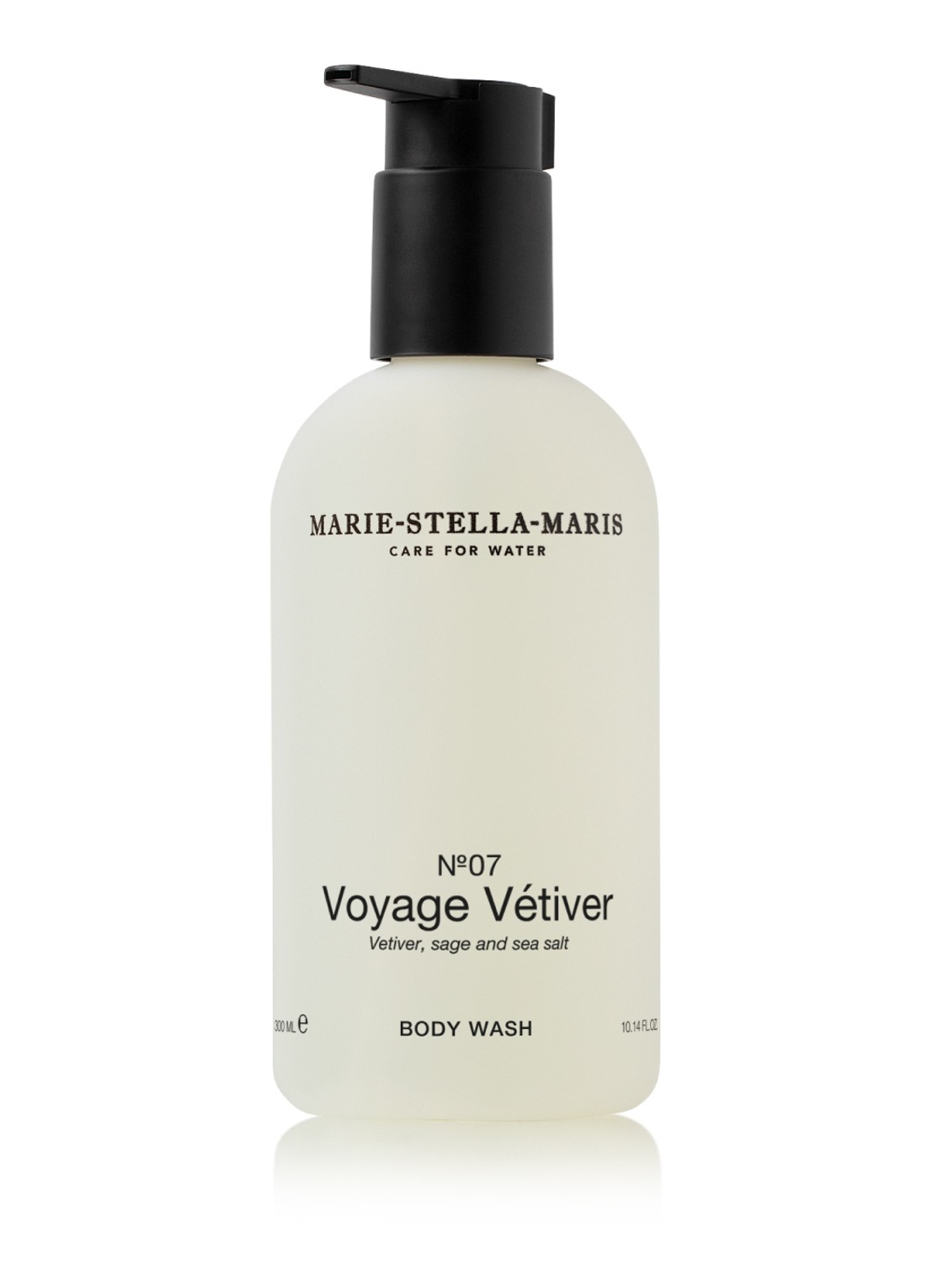 Marie-Stella-Maris No.07 Voyage Vétiver Shower Gel - douchegel 300 ml - voorkant 2 wit
