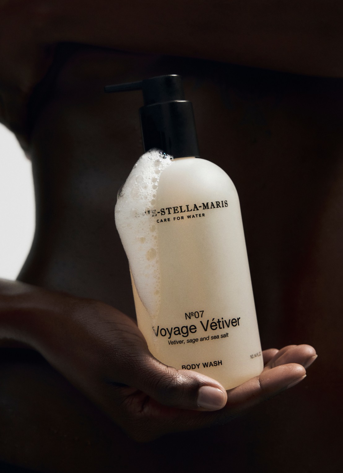 Marie-Stella-Maris No.07 Voyage Vétiver Shower Gel - douchegel 300 ml - voorkant 3 wit
