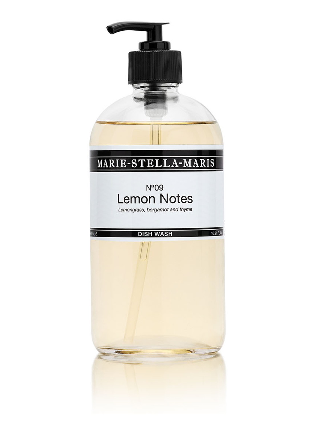 Marie-Stella-Maris No.09 Lemon Notes afwasmiddel 500 ml - voorkant undefined