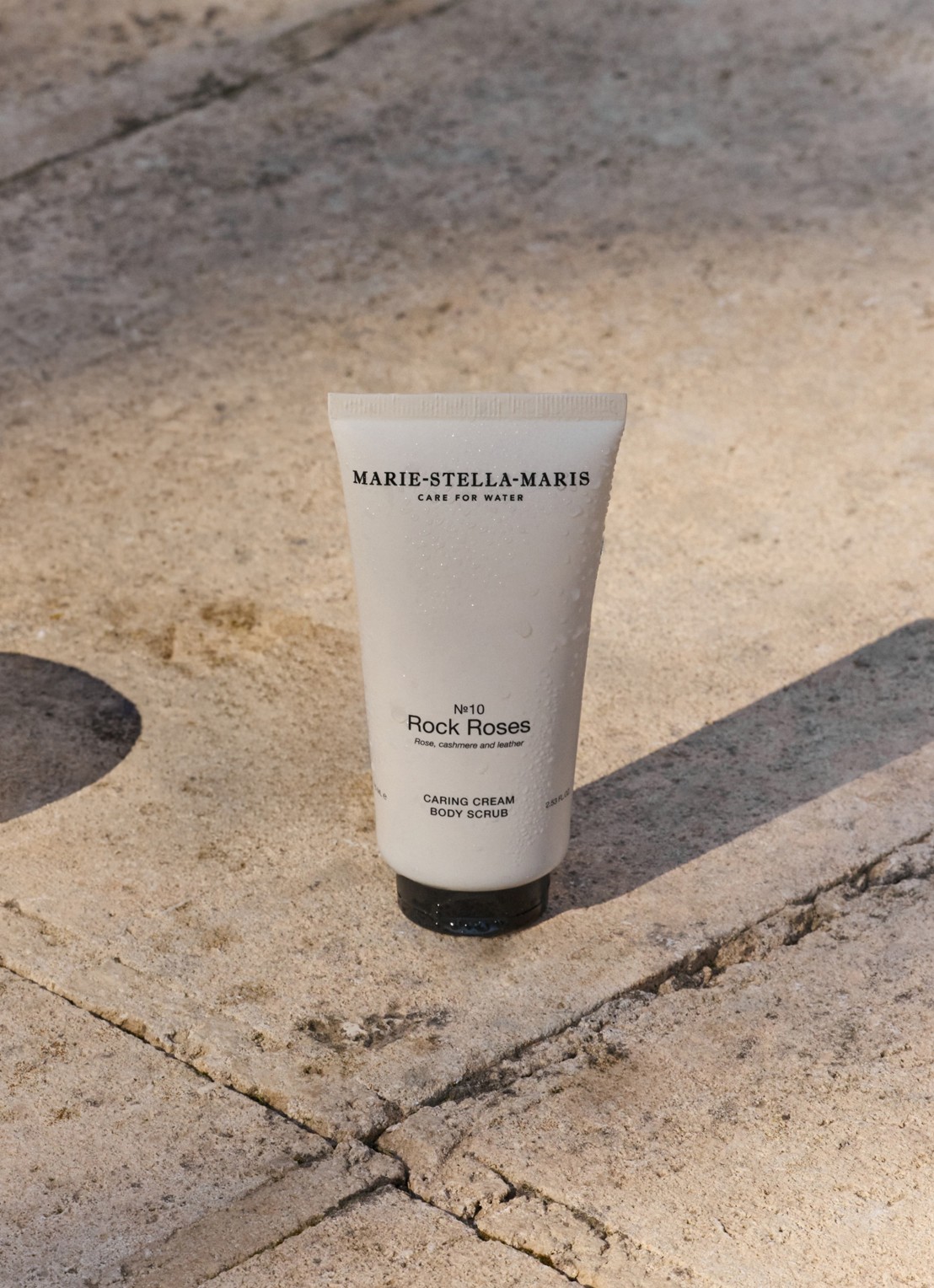 Marie-Stella-Maris No.10 Rock Roses bodyscrub 75 ml - voorkant 2 wit