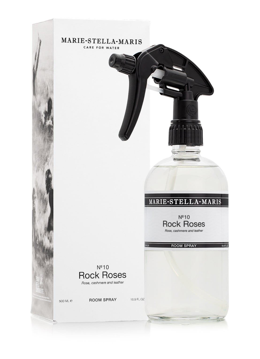 Marie-Stella-Maris No.10 Rock Roses huisparfum 500 ml - detail wit