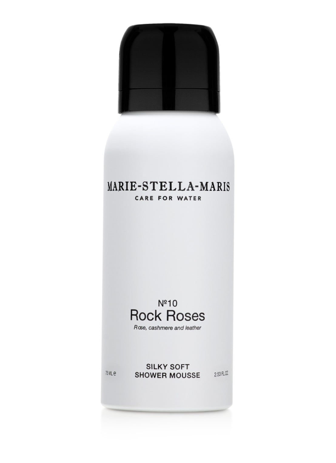 Marie-Stella-Maris No.10 Rock Roses Silky Soft Shower Mousse - schuimende douchegel - voorkant 3 transparant