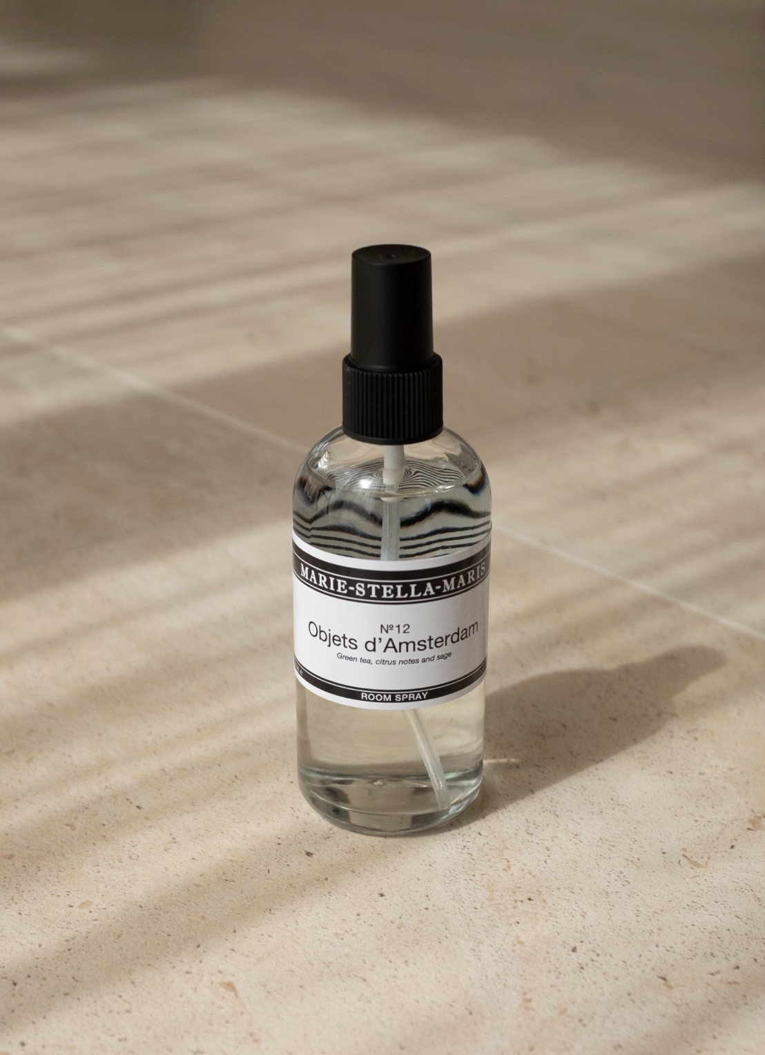 Marie-Stella-Maris No.12 Objets d'Amsterdam huisparfum 100 ml - voorkant 2 wit