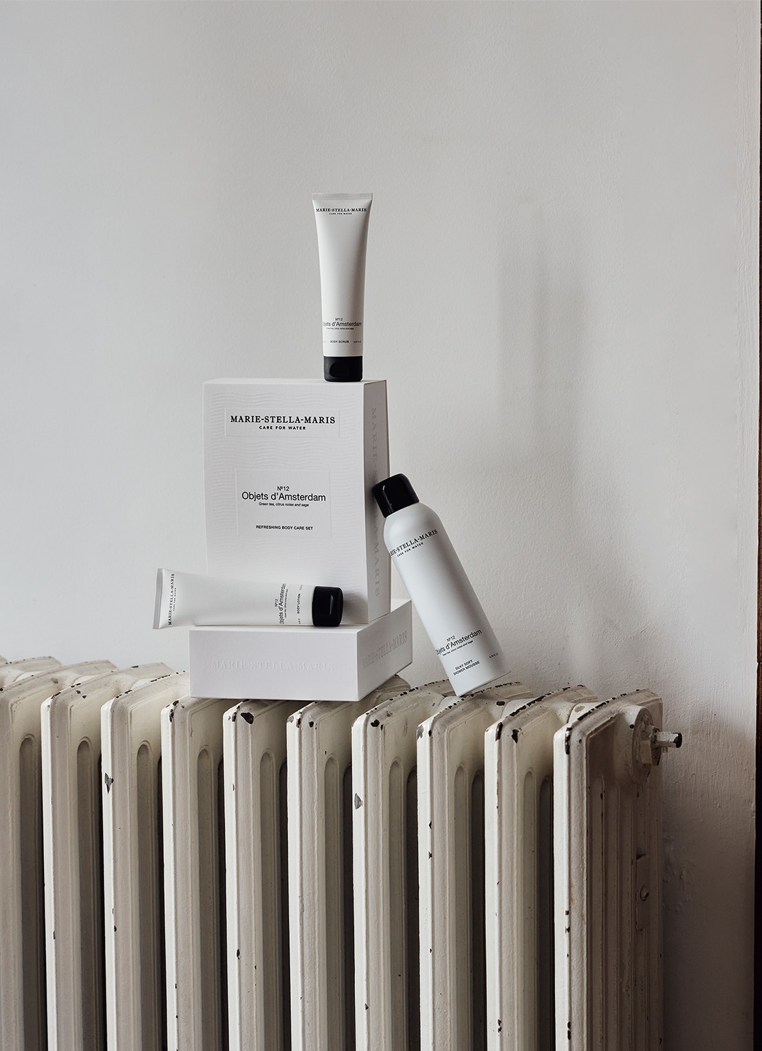 Marie-Stella-Maris Objets d'Amsterdam Refreshing Body Care - verzorgingsset - voorkant 3 transparant