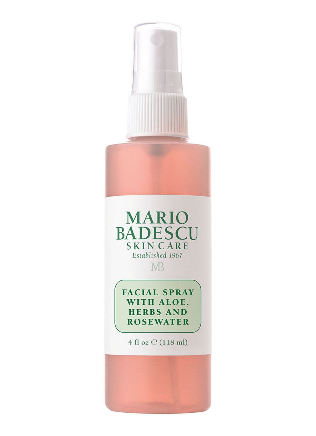 Mario Badescu Facial Spray with Aloe, Herbs & Rosewater - facemist - voorkant undefined
