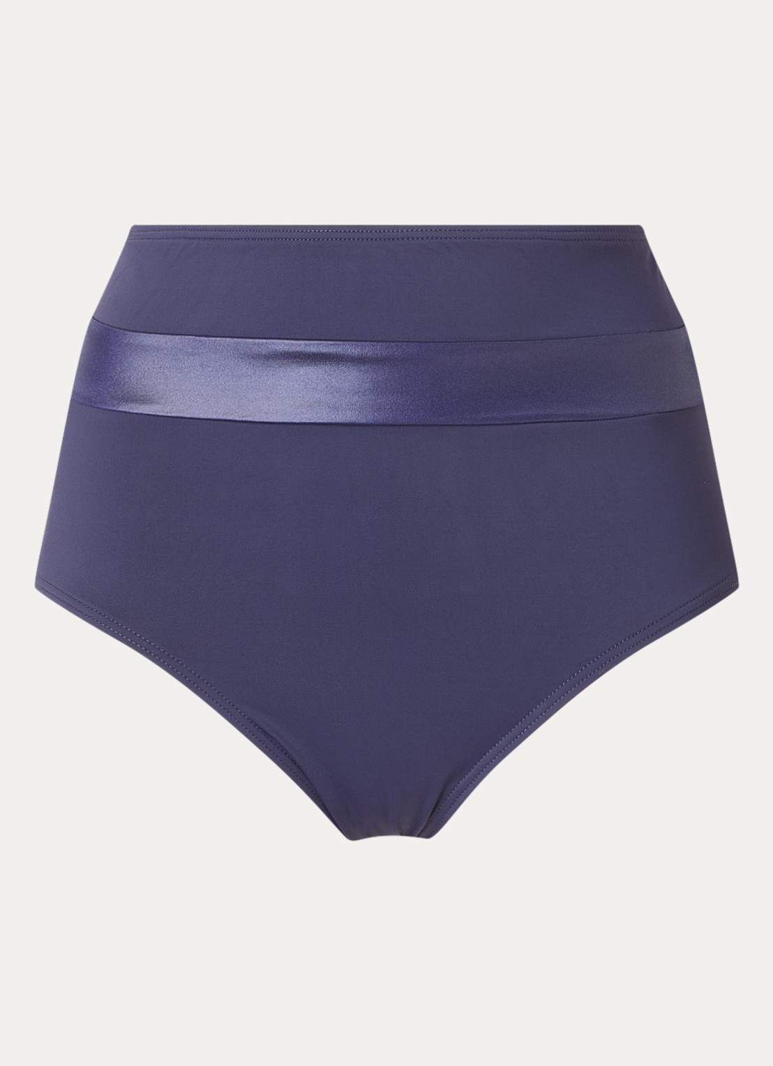 Marlies Dekkers Cache Coeur high waisted bikinislip - voorkant 2 donkerblauw