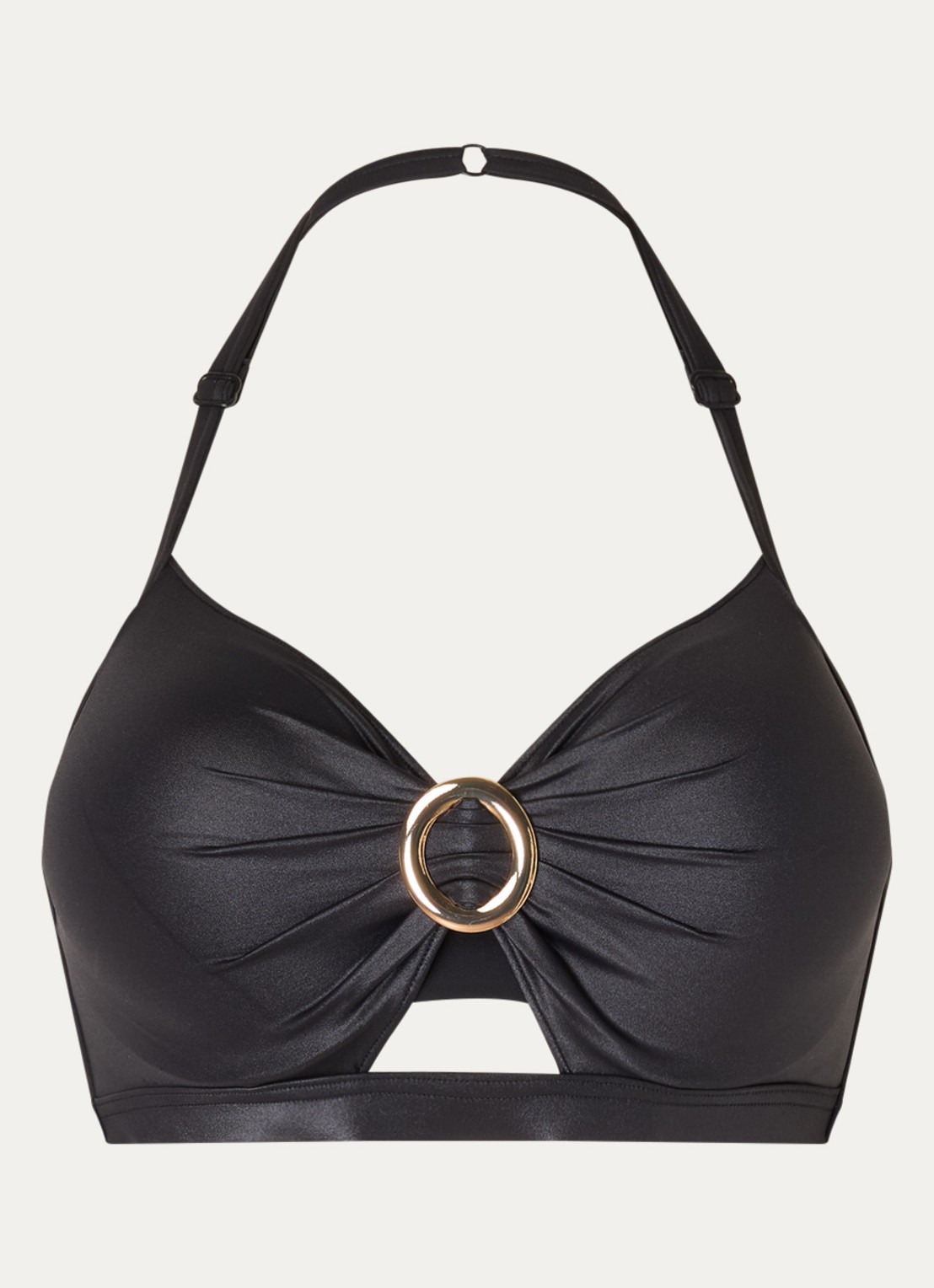 Marlies Dekkers Conchita push-up bikinitop met beugel - voorkant zwart