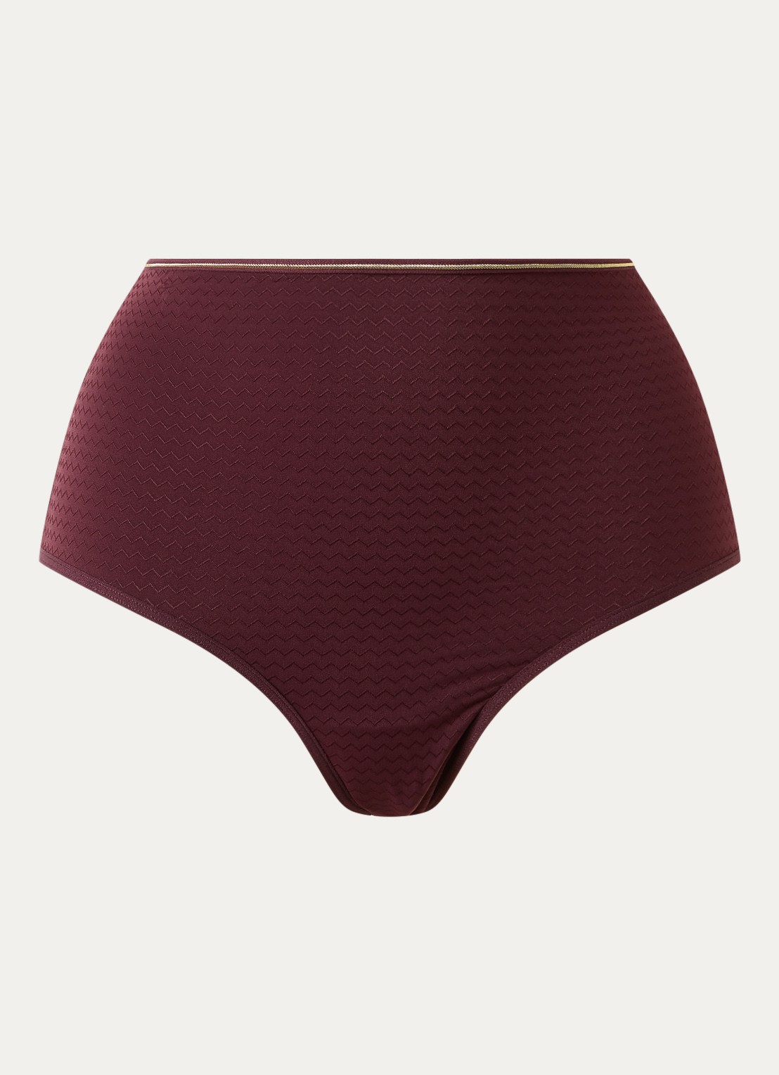 Marlies Dekkers Dame De Paris high waisted slip - voorkant 3 aubergine