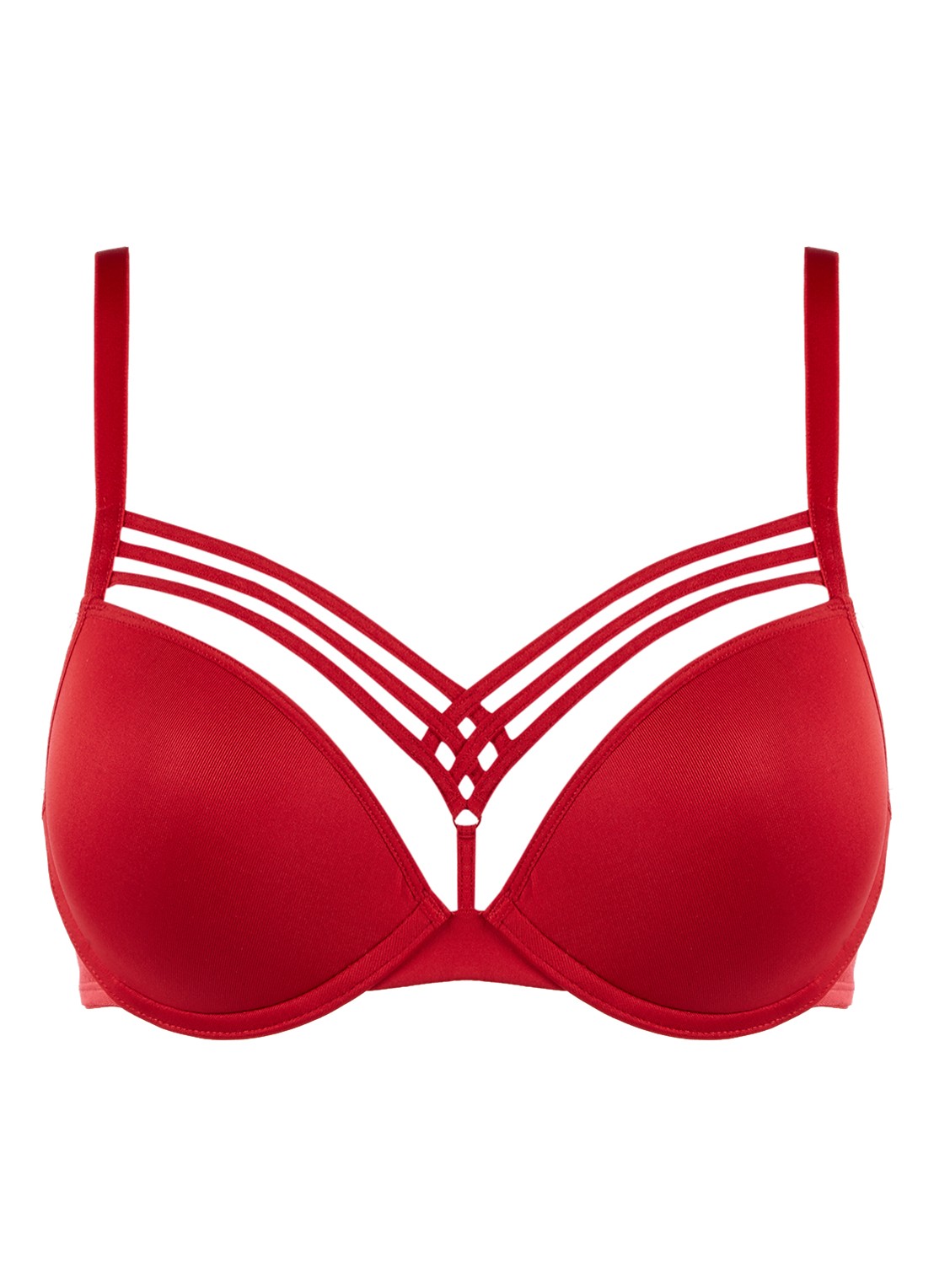 Marlies Dekkers Dame de Paris push-up bh - voorkant steenrood