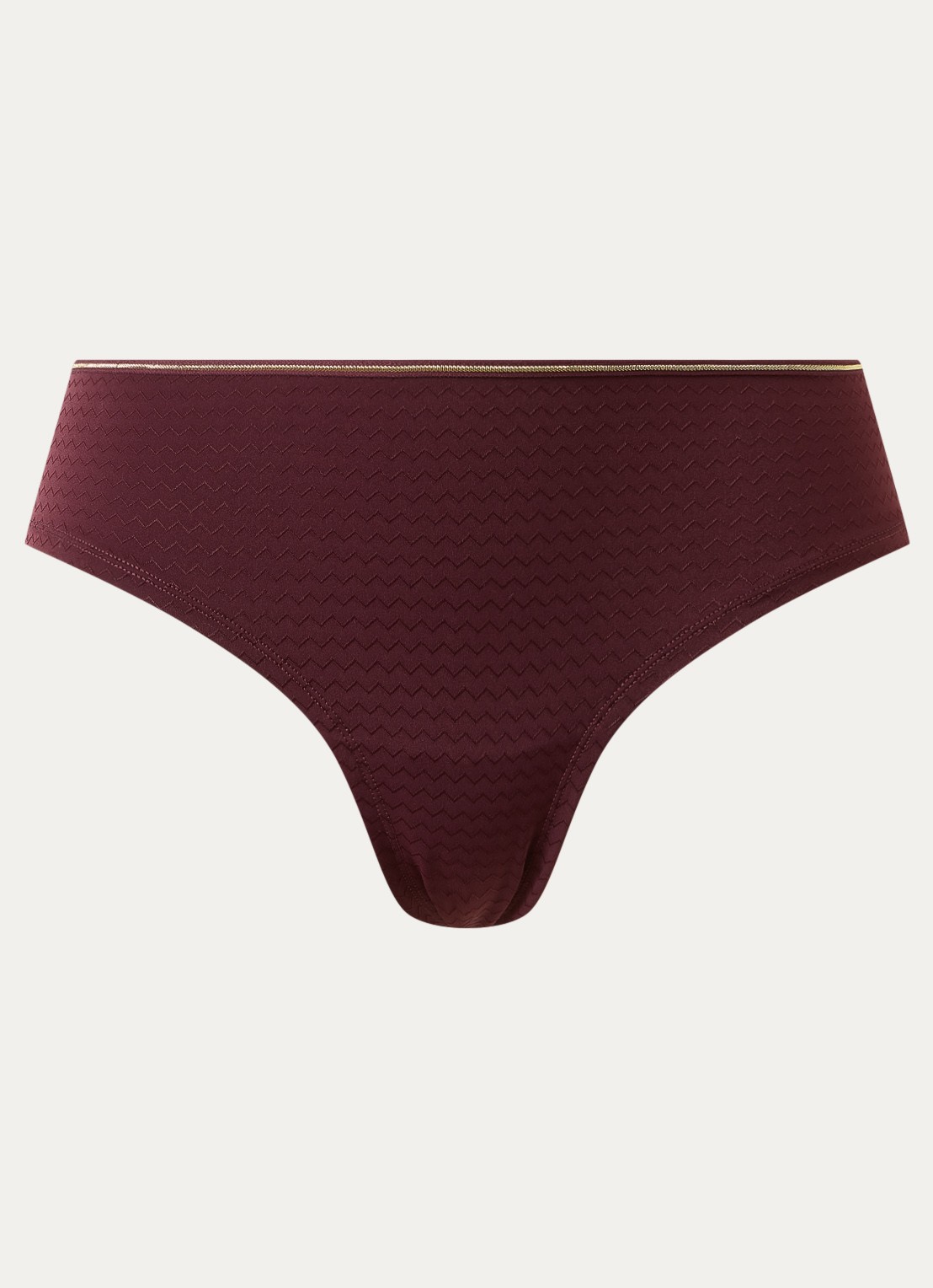 Marlies Dekkers Dame De Paris slip - voorkant 2 aubergine