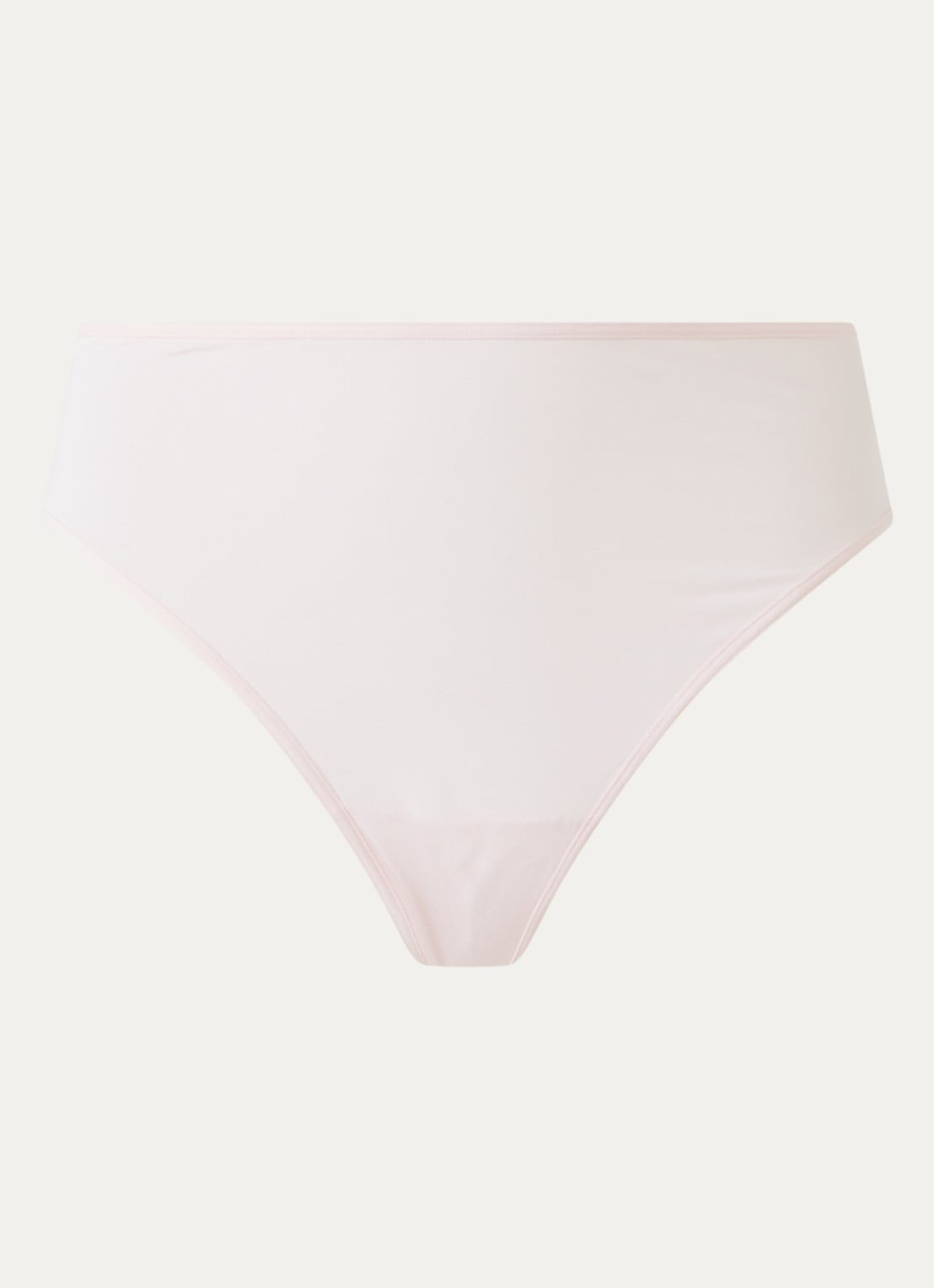 Marlies Dekkers Dame De Paris tanga met gekruiste banden - voorkant lichtroze