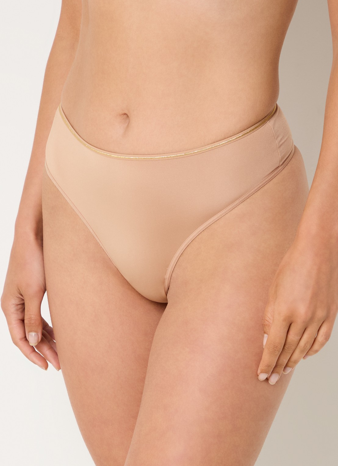 Marlies Dekkers Dame De Paris tanga - detail 2 beige
