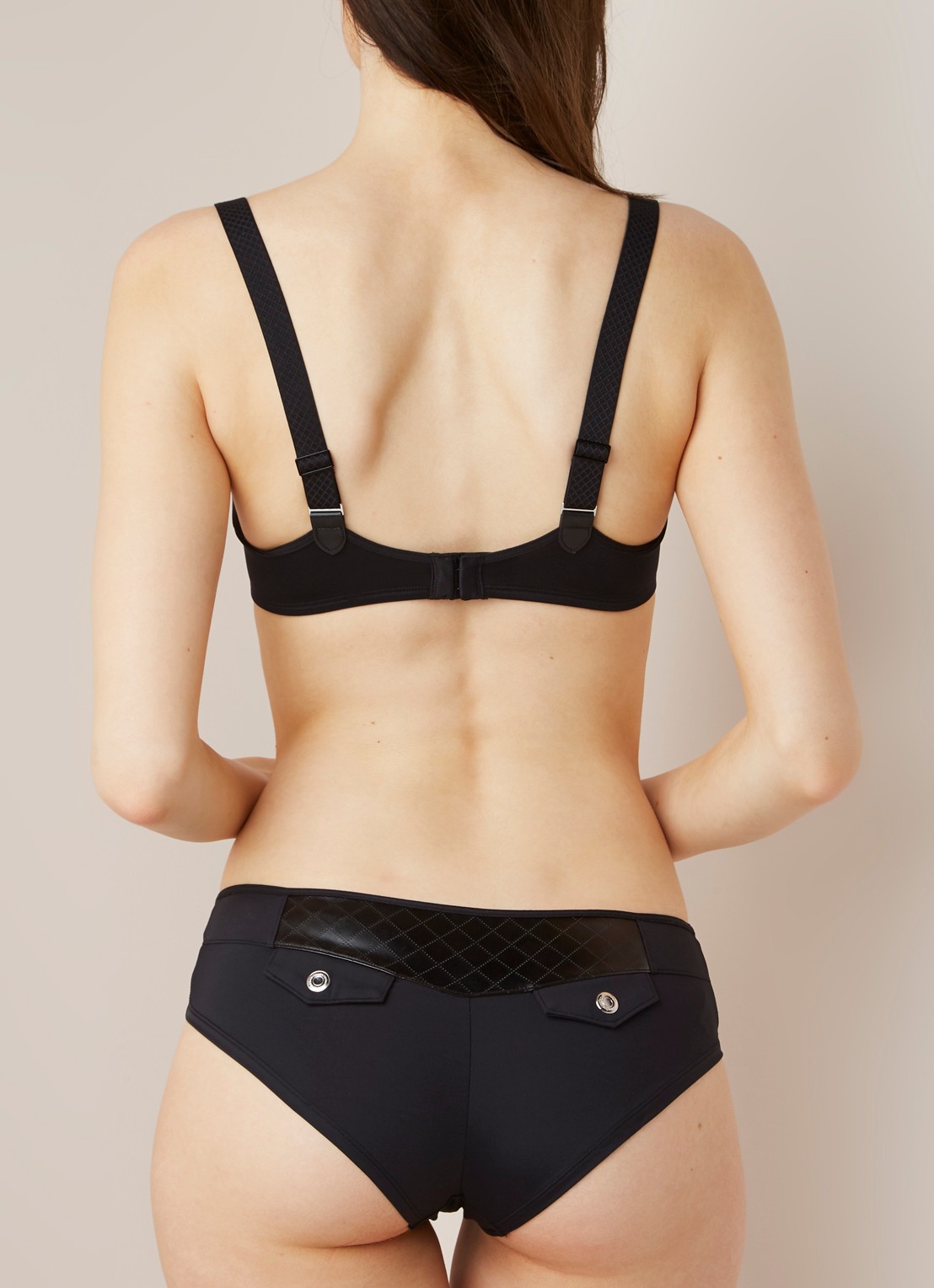 Marlies Dekkers Femme Fatale Demi voorgevormde bh - achterkant zwart