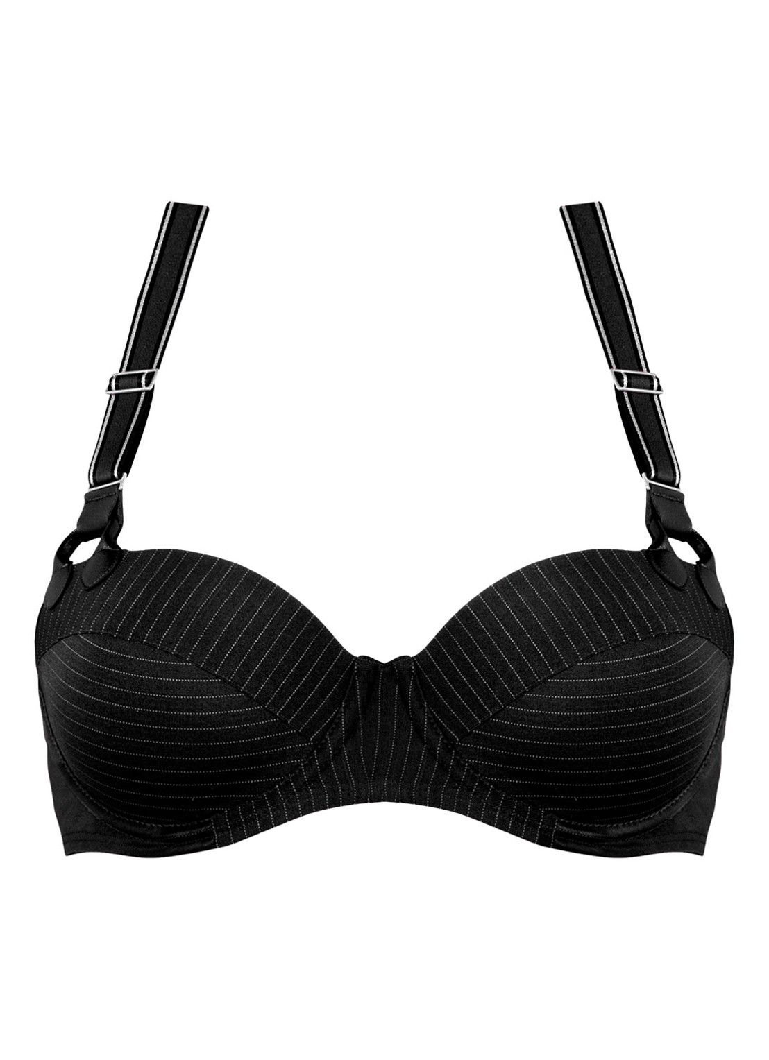 Marlies Dekkers Gloria balconette bh D+ - voorkant 2 zwart