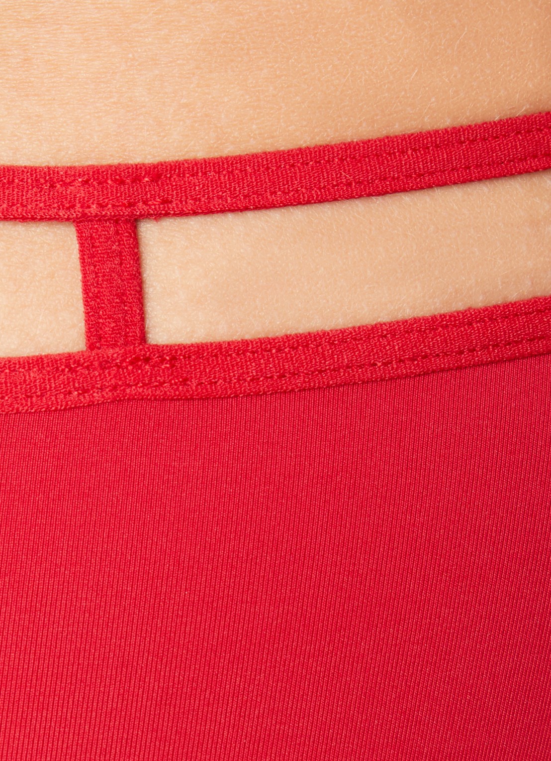Marlies Dekkers Leading Strings slip - detail 5 rood