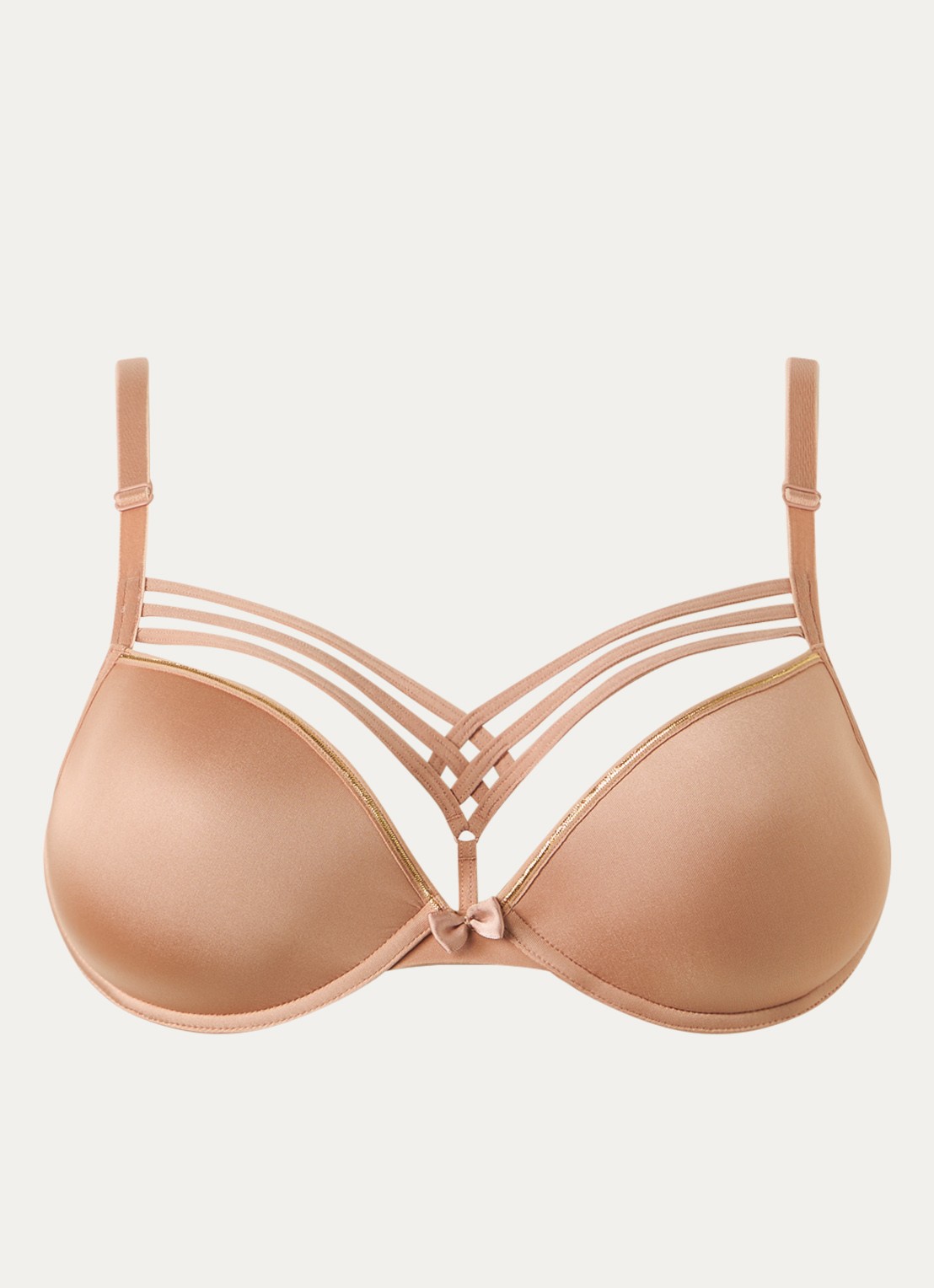 Marlies Dekkers Plunge bh  - voorkant donkerbeige