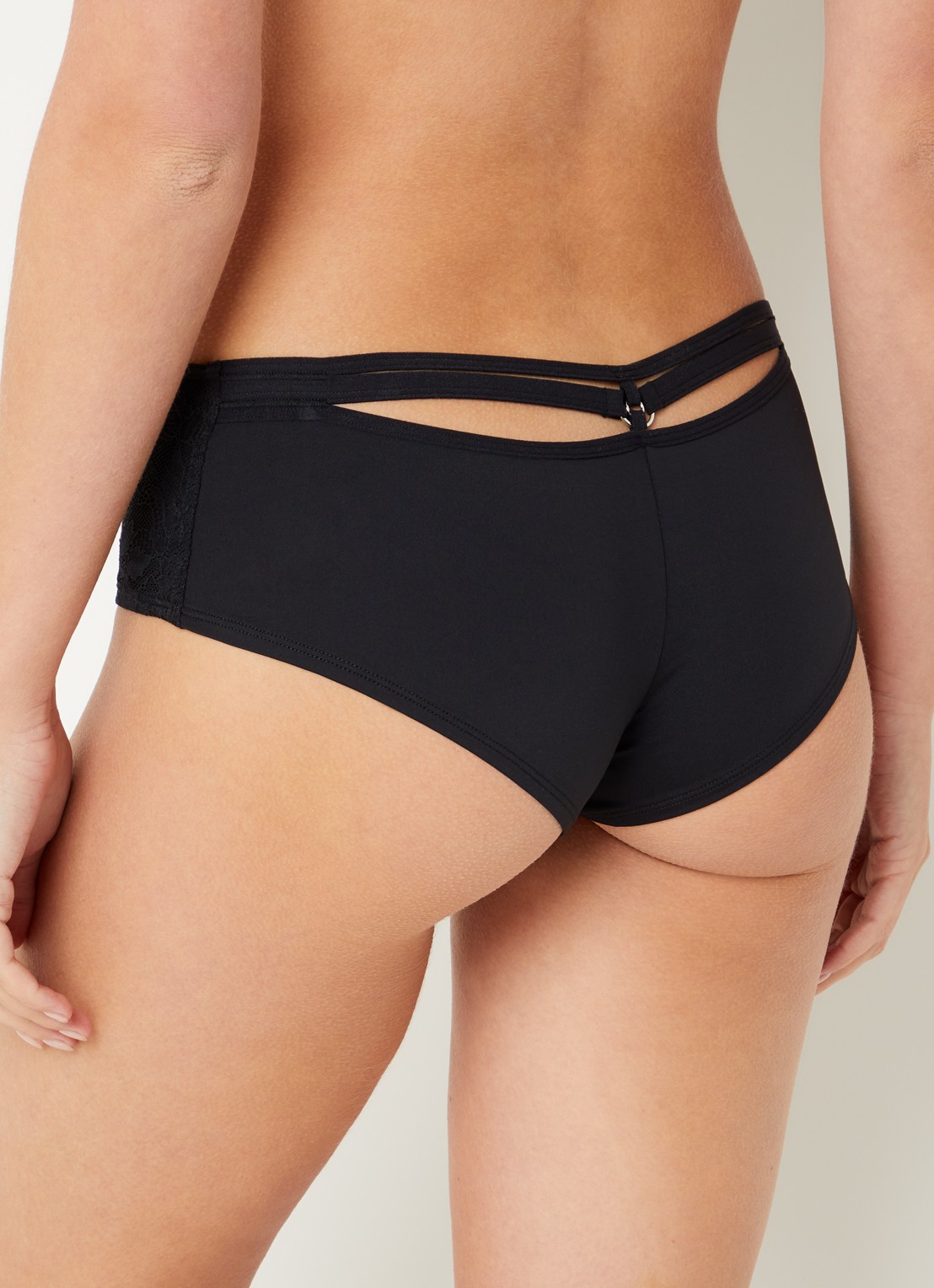 Marlies Dekkers Space Odyessey hipster met kant - achterkant zwart