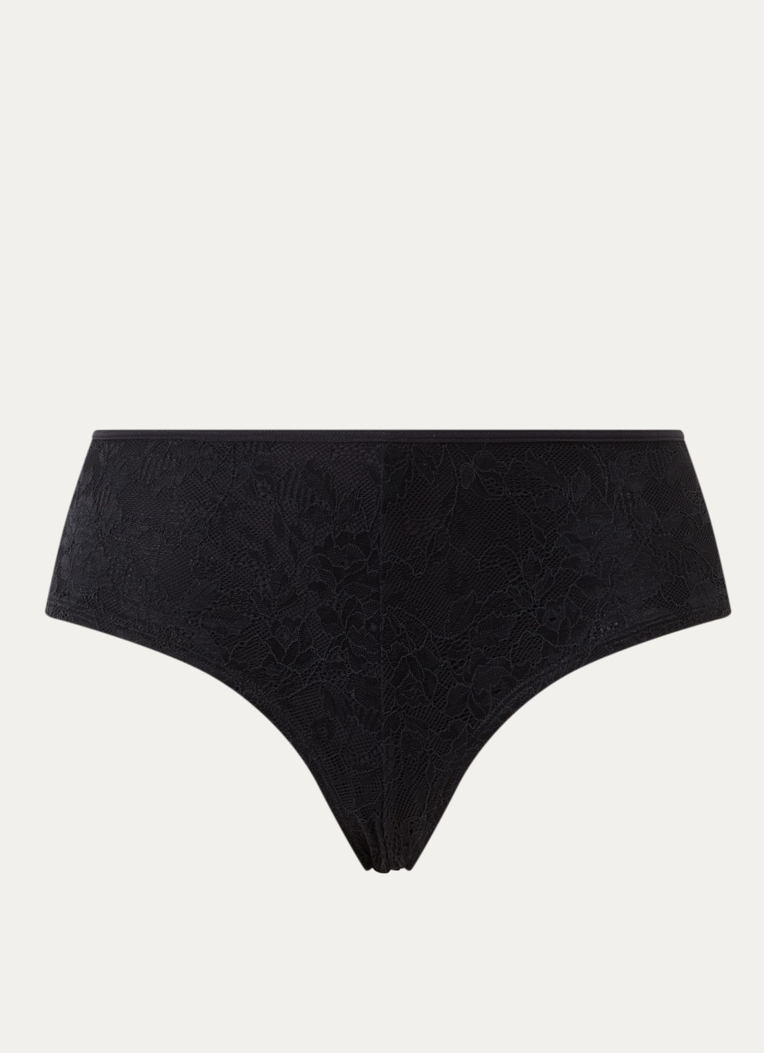 Marlies Dekkers Space Odyessey hipster met kant - voorkant 2 zwart