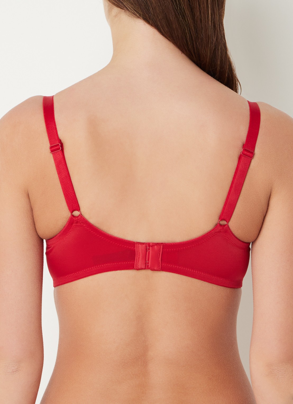 Marlies Dekkers Space Odyssey balconette bh met kant - achterkant 3 rood