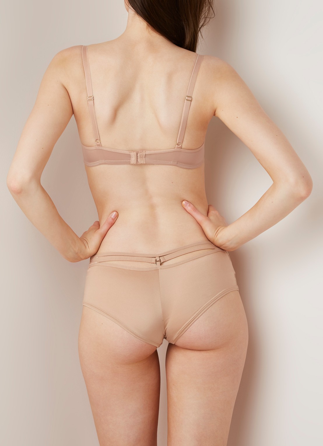 Marlies Dekkers Space Odyssey balconette bh  - achterkant 4 camel