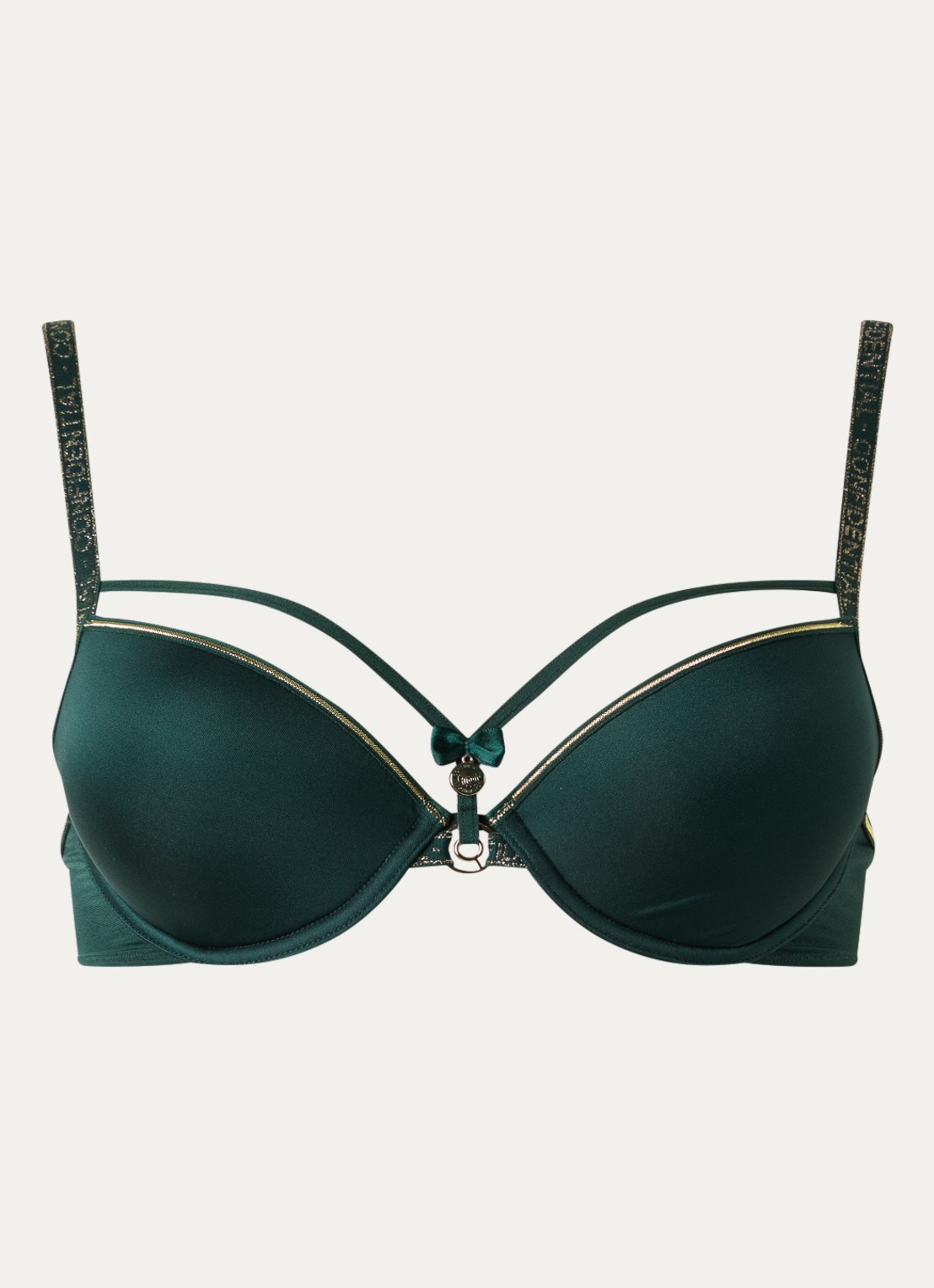 Marlies Dekkers Space Odyssey beugel bh - voorkant 3 donkergroen