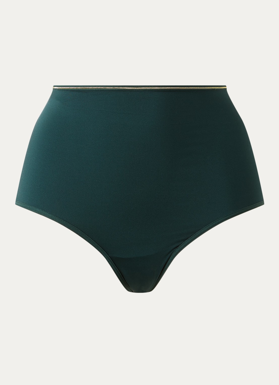 Marlies Dekkers Space Odyssey high waisted slip - voorkant 4 donkergroen