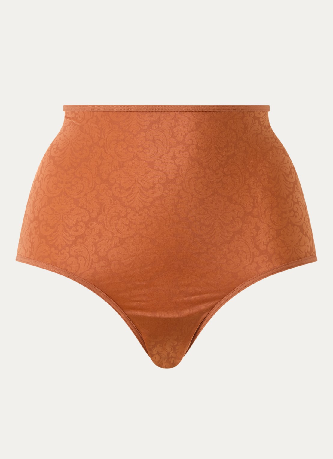 Marlies Dekkers Space Odyssey hipster met print - voorkant donkeroranje