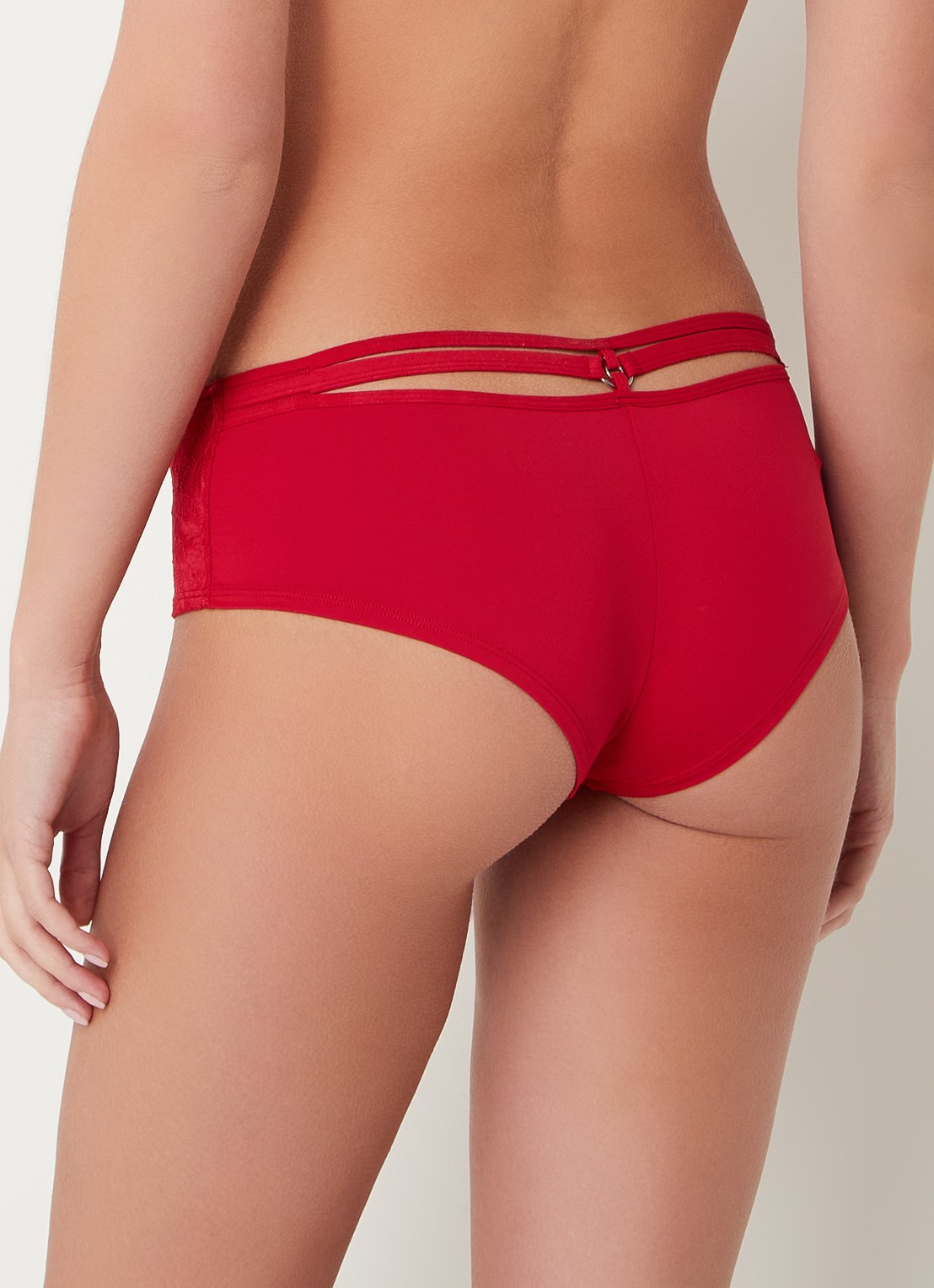 Marlies Dekkers Space Odyssey shorty met kant - achterkant 5 rood