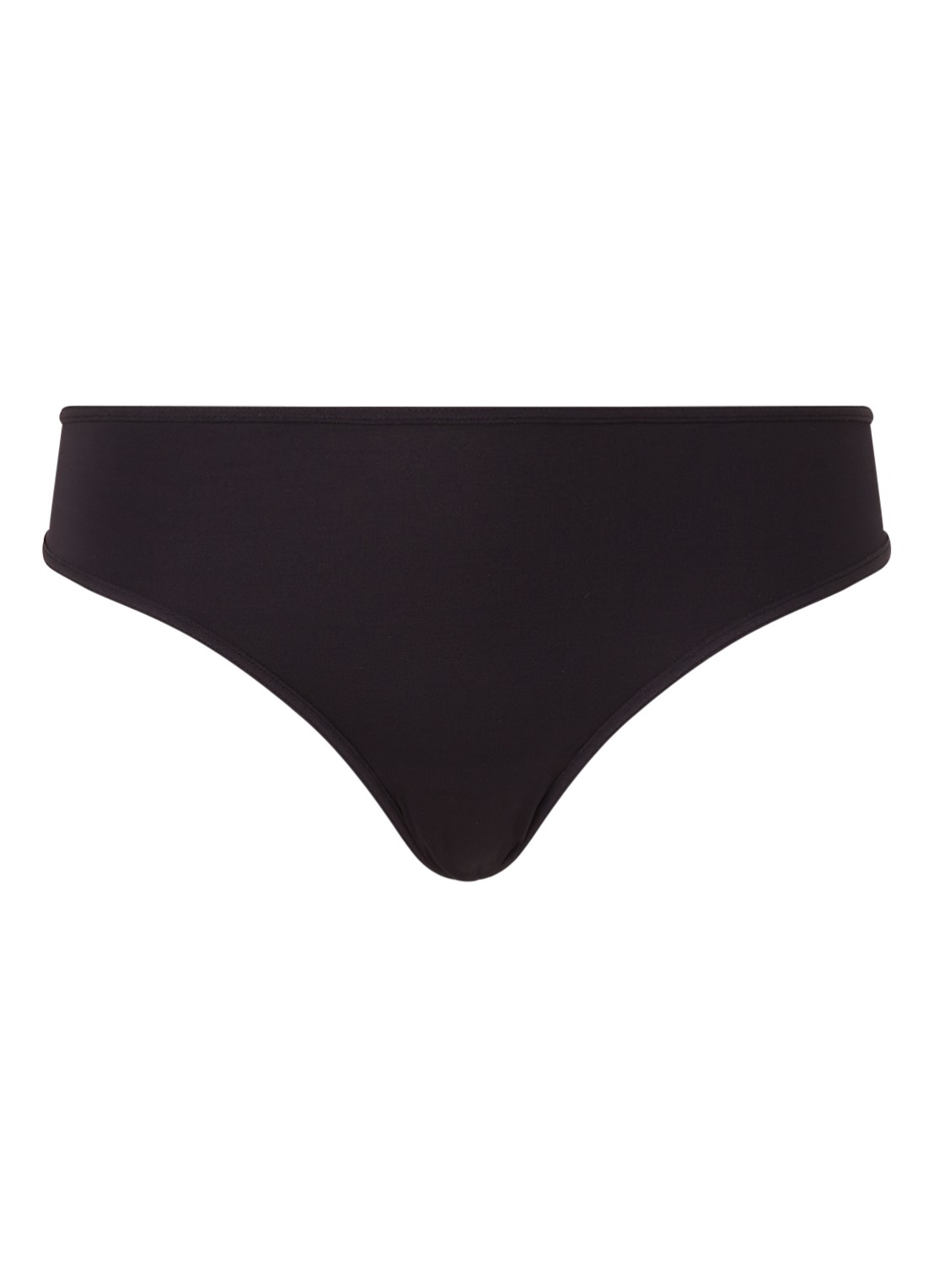 Marlies Dekkers Space Odyssey slip met opengewerkte details - voorkant zwart