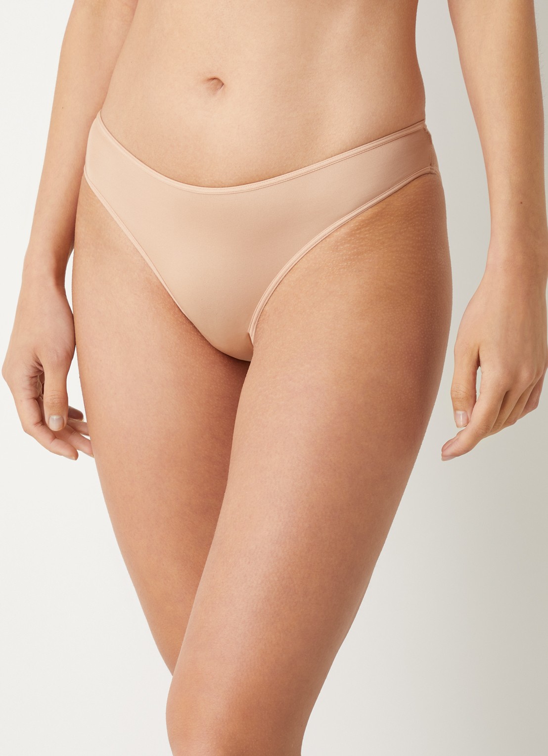 Marlies Dekkers Space Odyssey slip met opengewerkte details - detail 2 camel