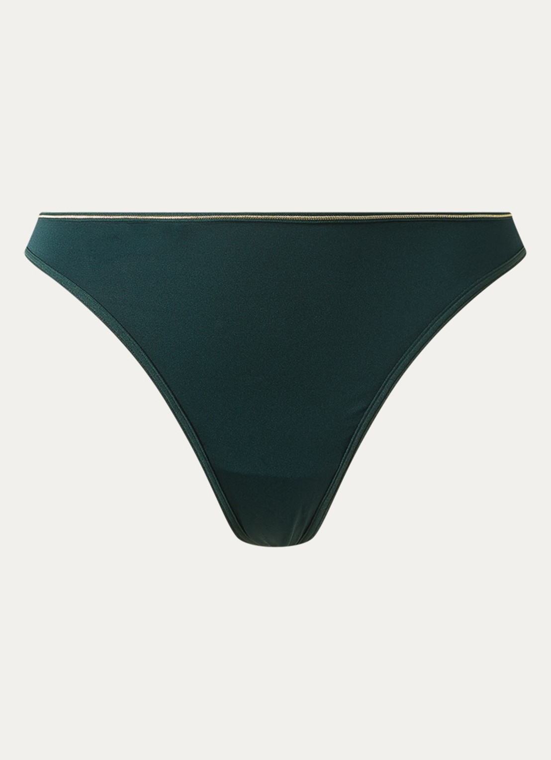 Marlies Dekkers Space Odyssey tanga - voorkant donkergroen
