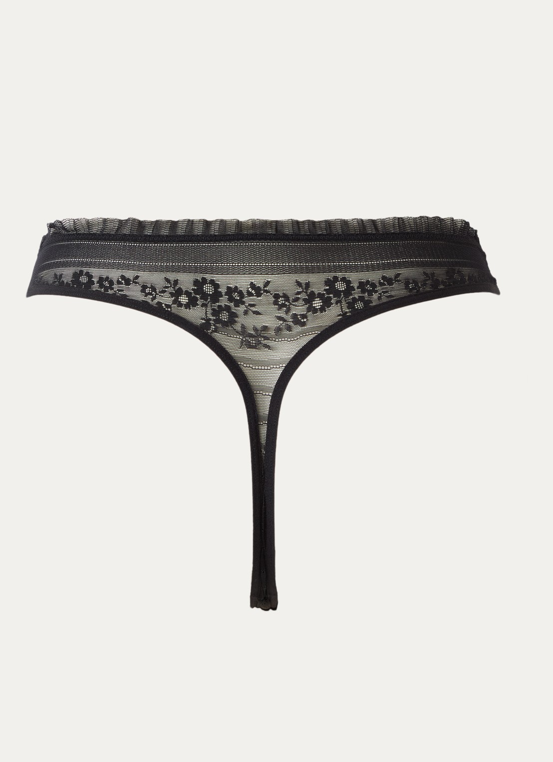 Marlies Dekkers String van mesh - achterkant 2 zwart