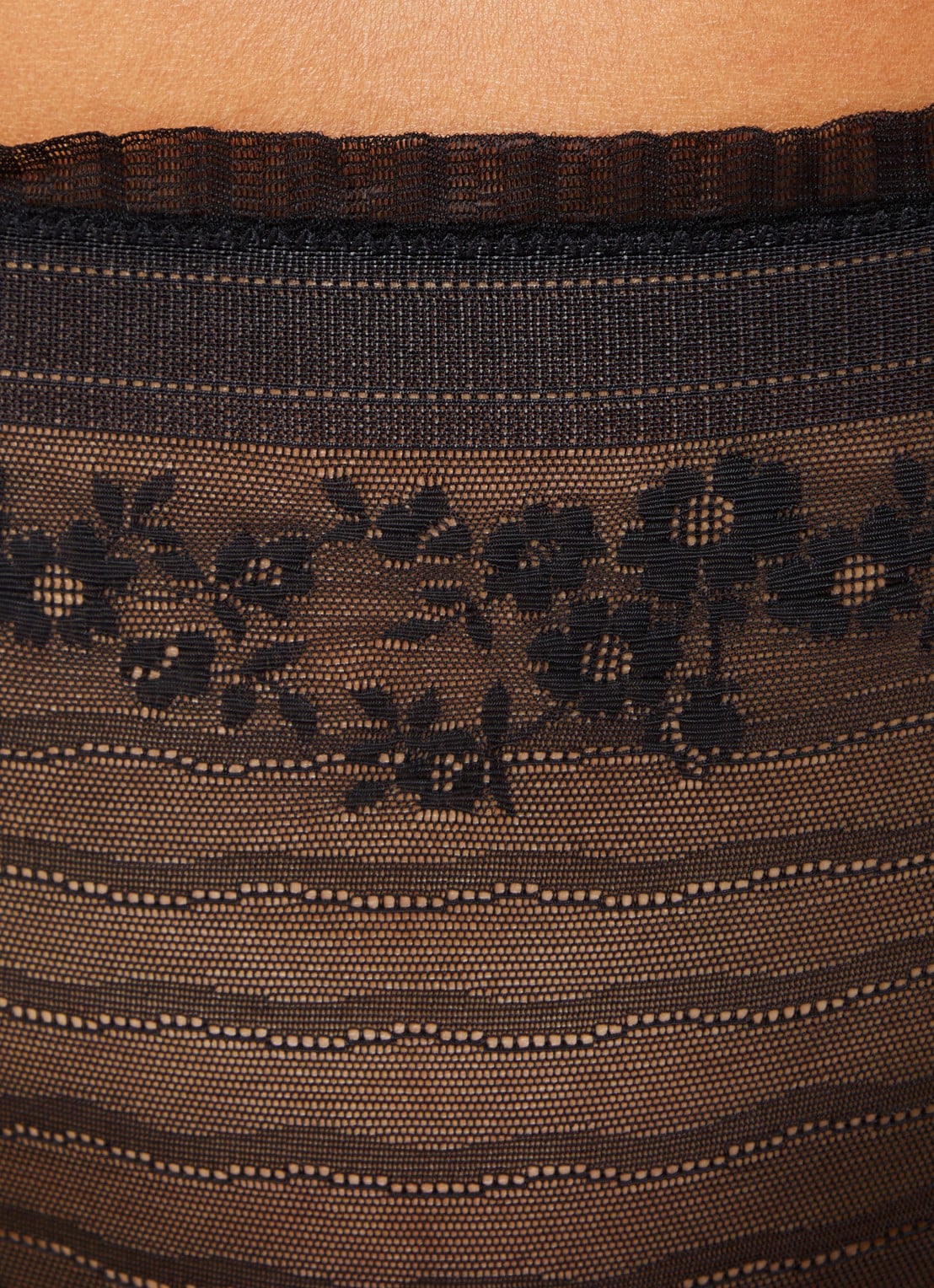 Marlies Dekkers String van mesh - detail 2 zwart